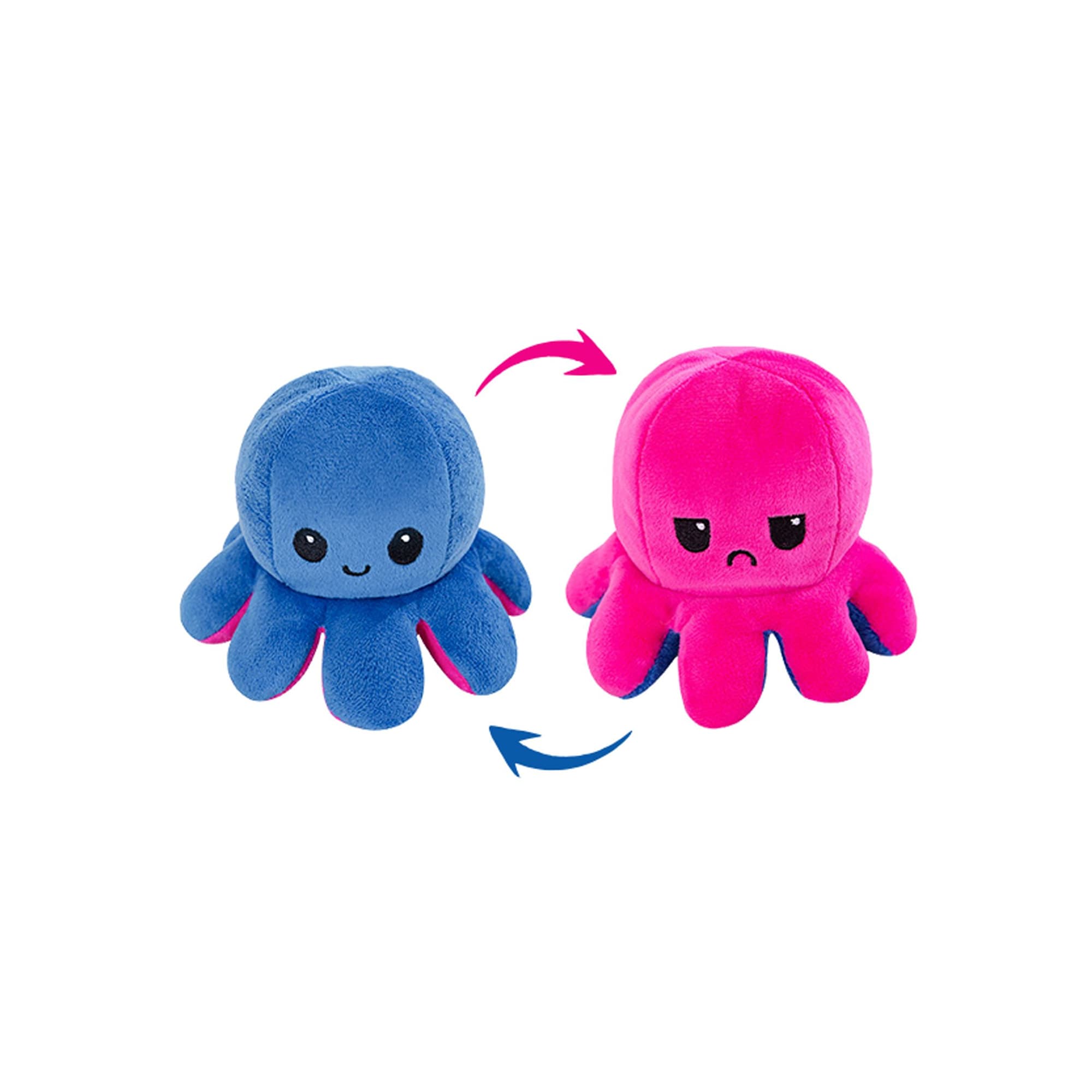 Large Reversible Octopus Plush Toy