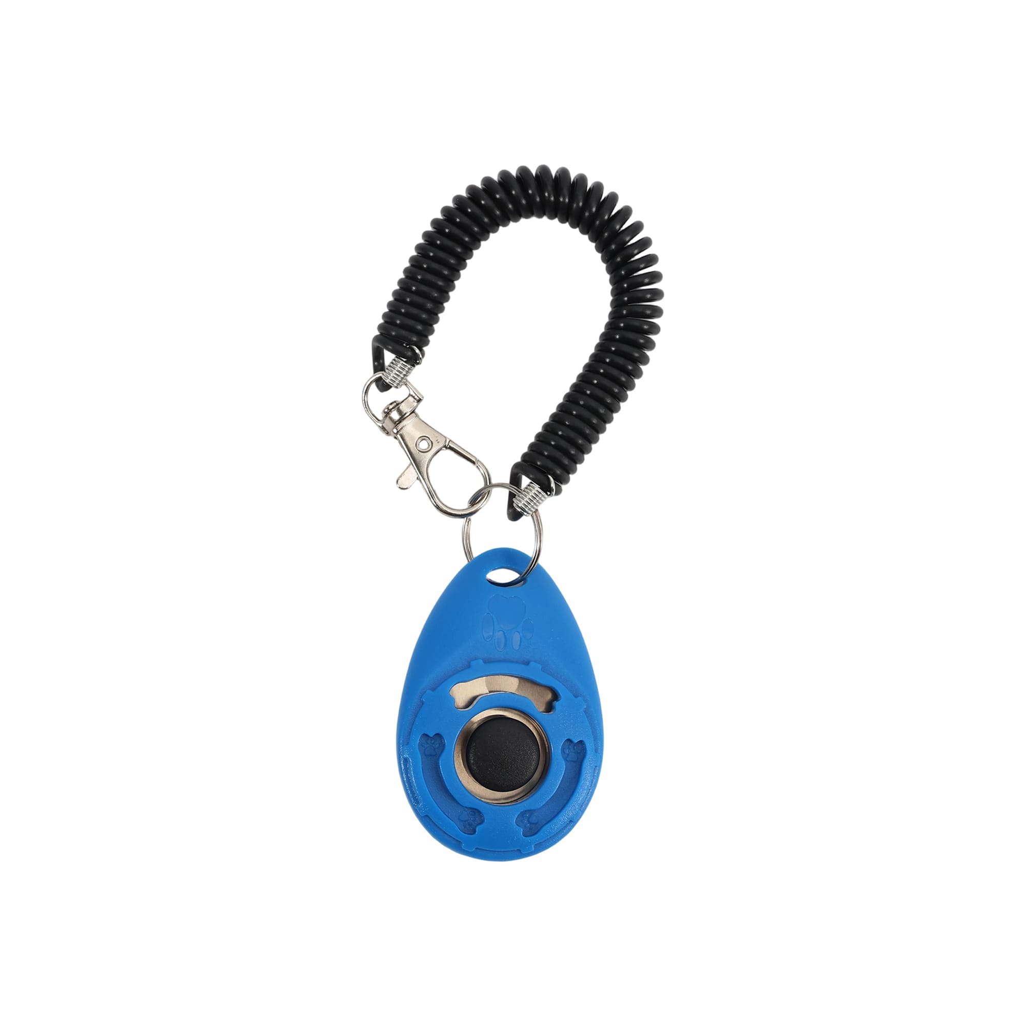 Alternative view of Pet Training Clicker with Coiled Lanyard