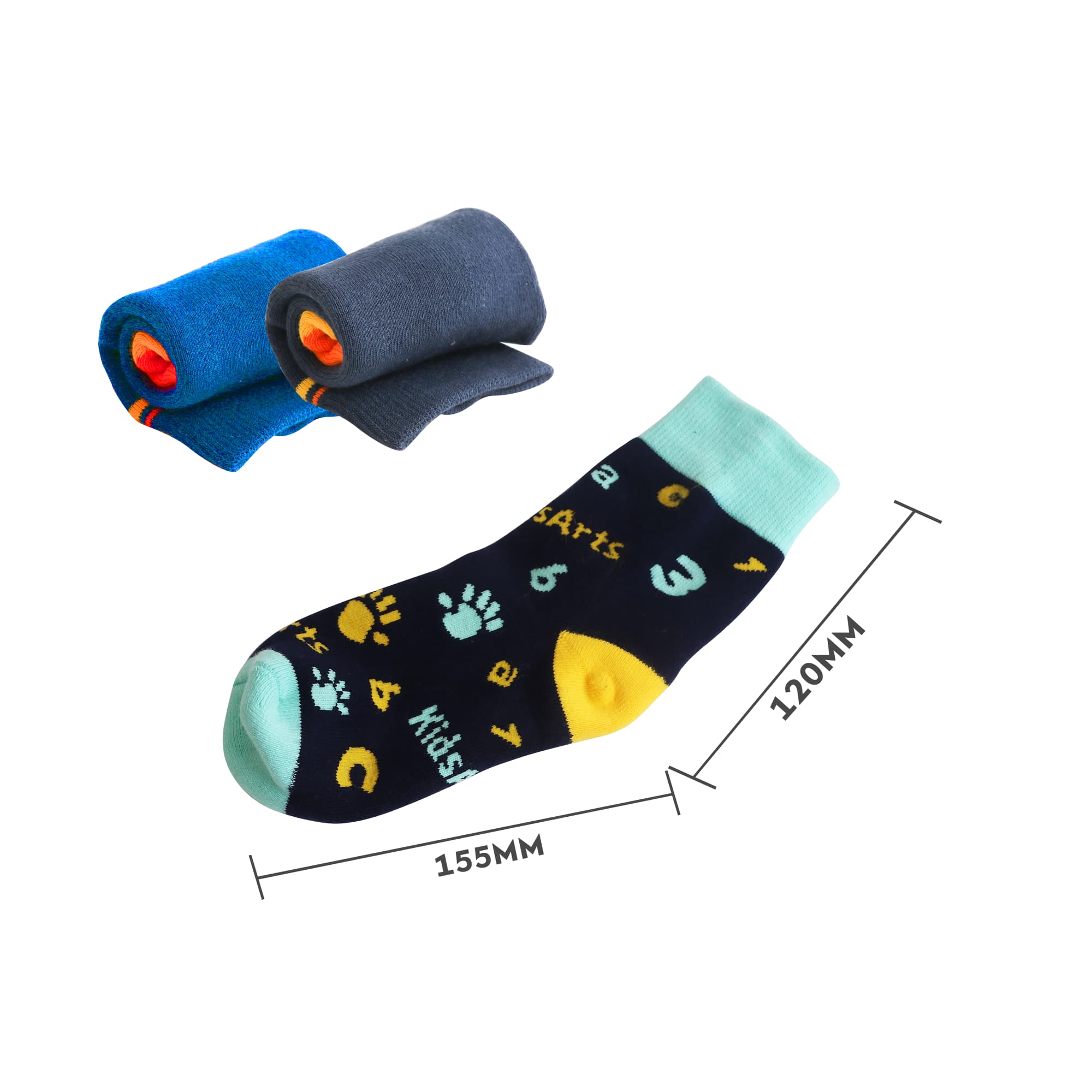 Crew Kids Thermal Custom Pattern Socks - PCH570 Image