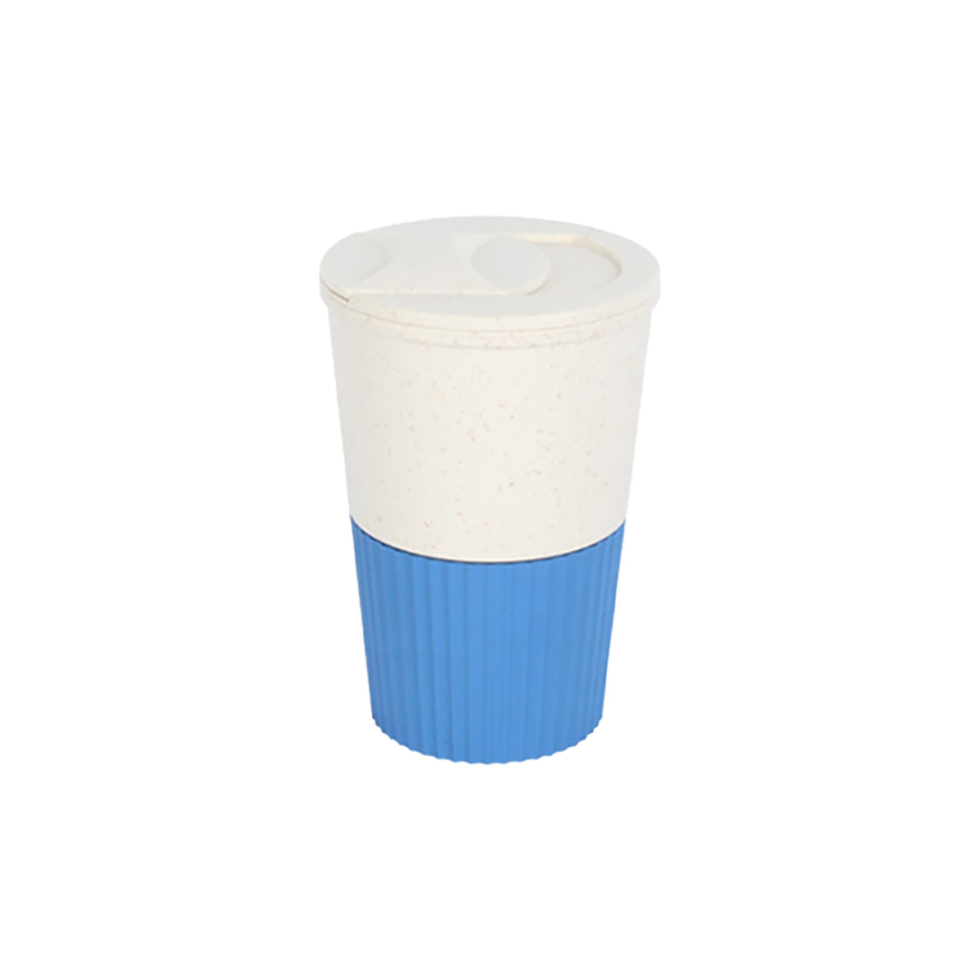 Alternative view of 380ML Wheat Straw Water Cup with Lid