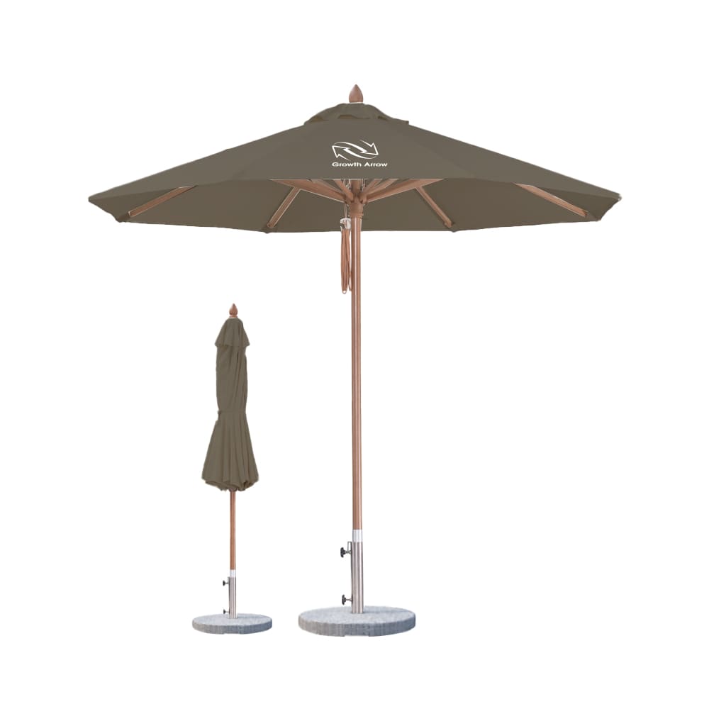 2.5x2.5m Wind-resistant Octagon Stock Colour Outdoor Umbrella