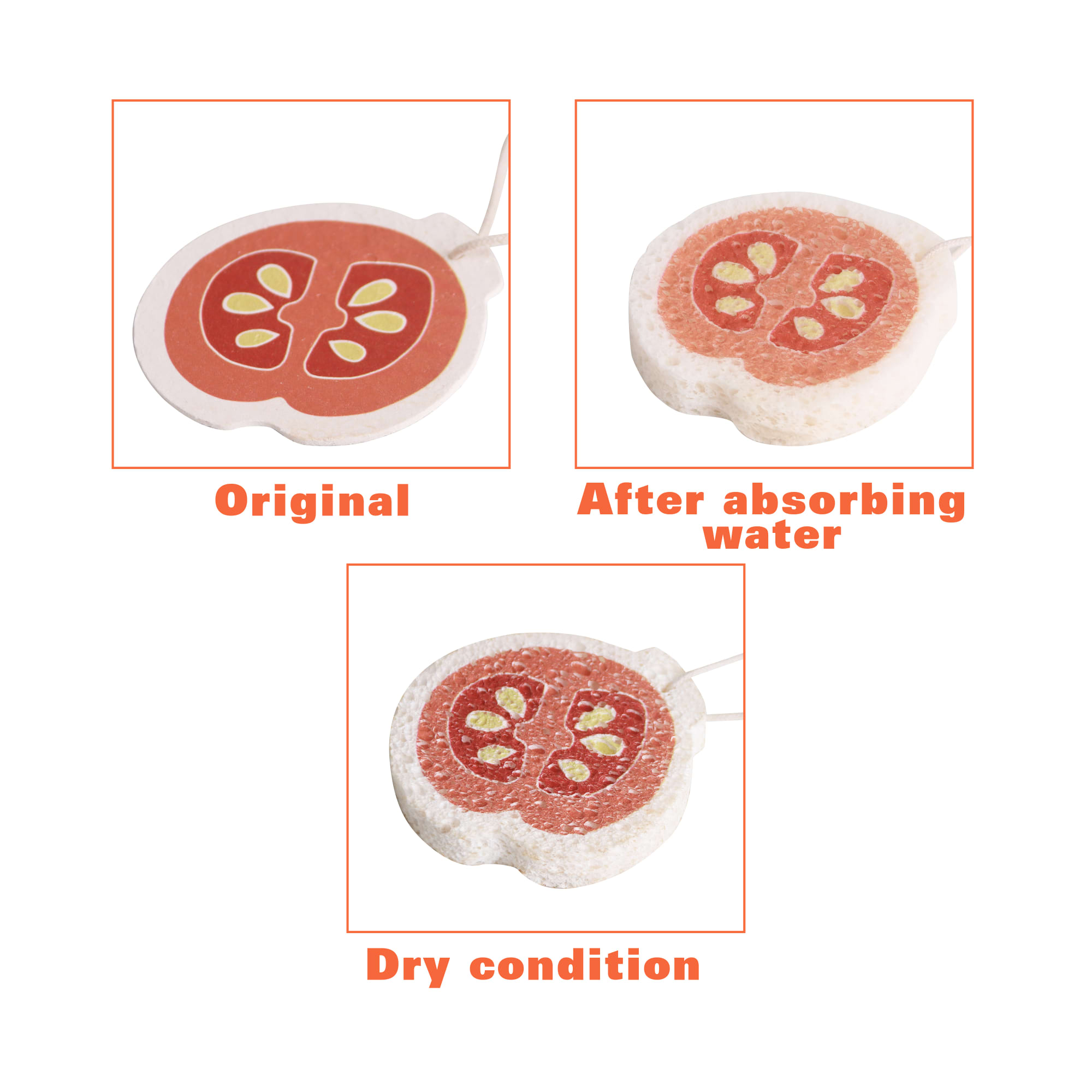 Custom Expandable Dishwashing Sponge