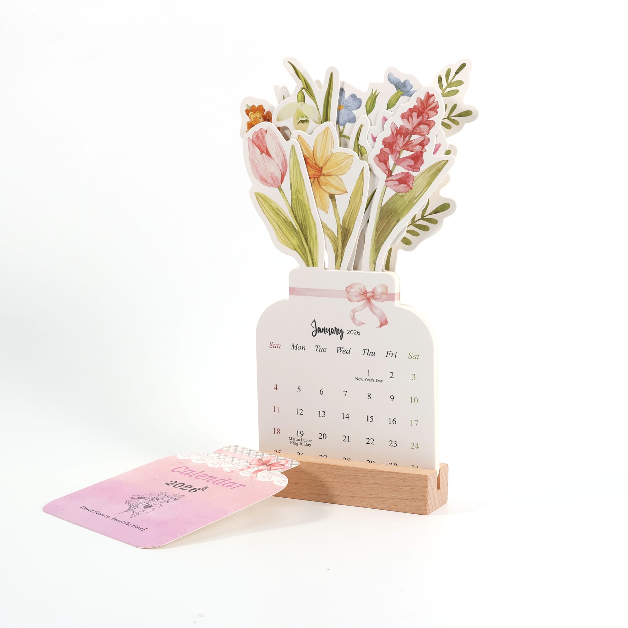 Flowers Desk Calendar