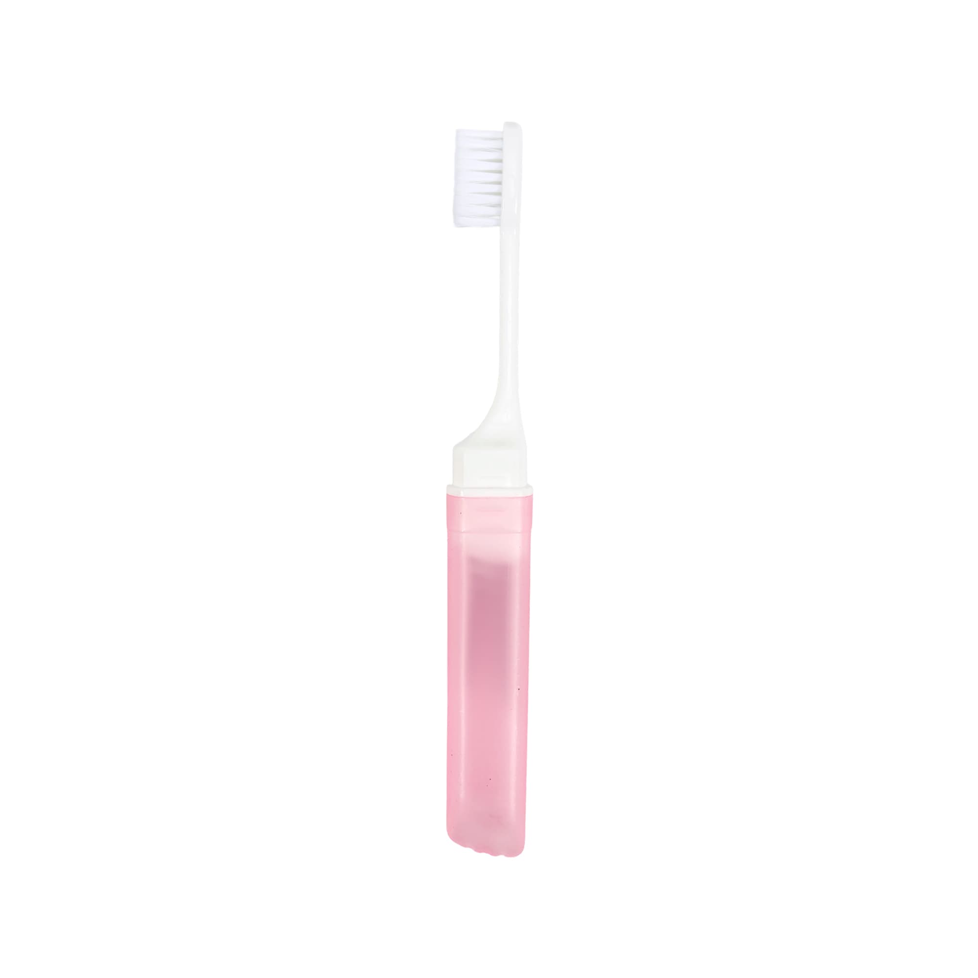 Alternative view of Transparent Foldable Handle Toothbrush