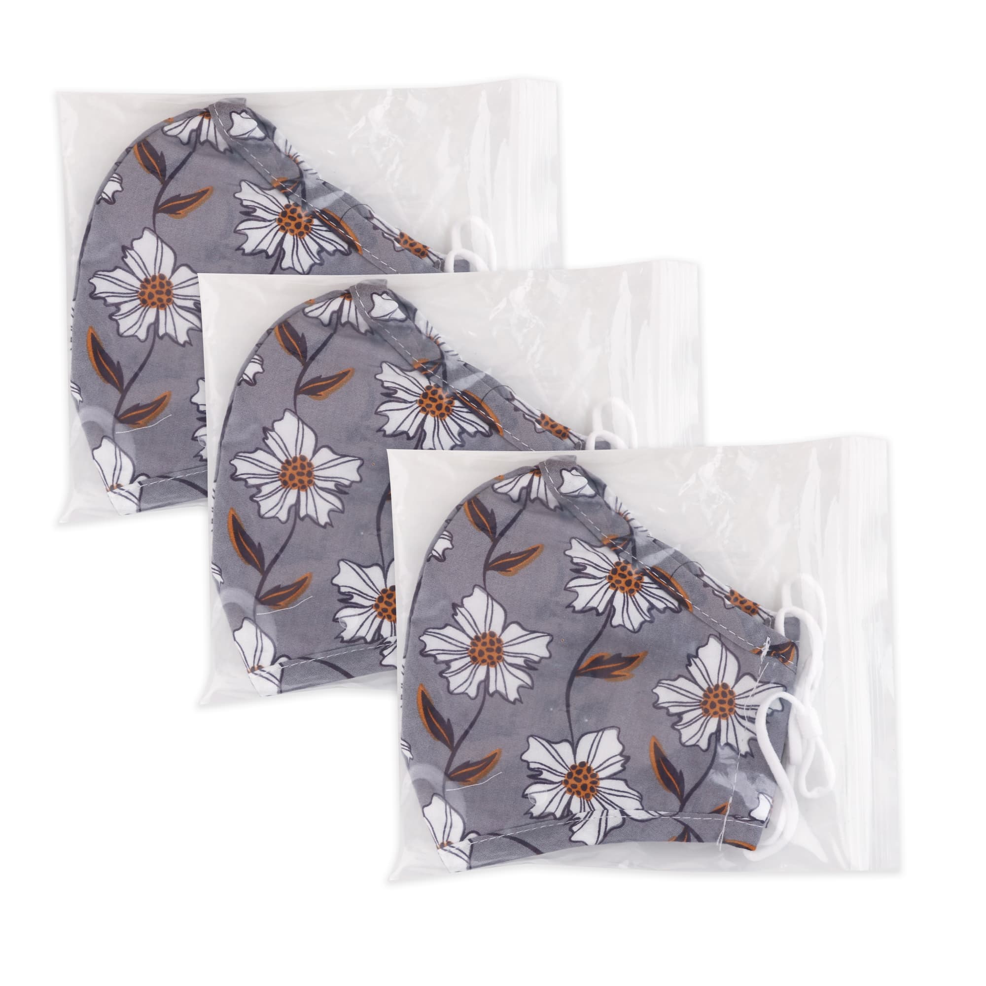 3- Ply Cotton Reusable Face Mask- 6 designs available