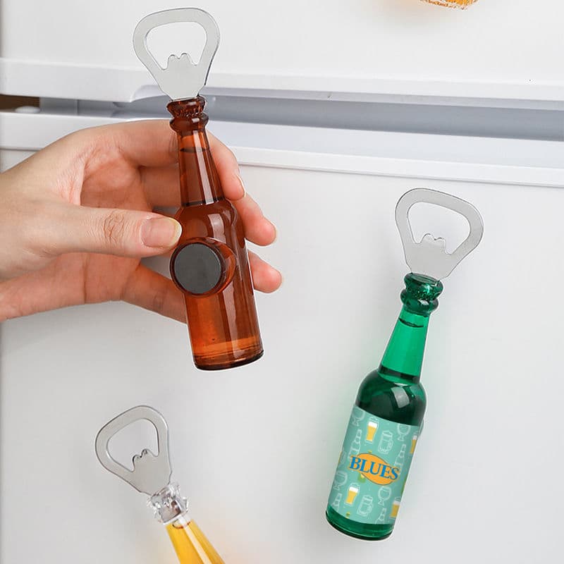 Bottle Shaped Opener with Fridge Magnet - PCH658 Image 