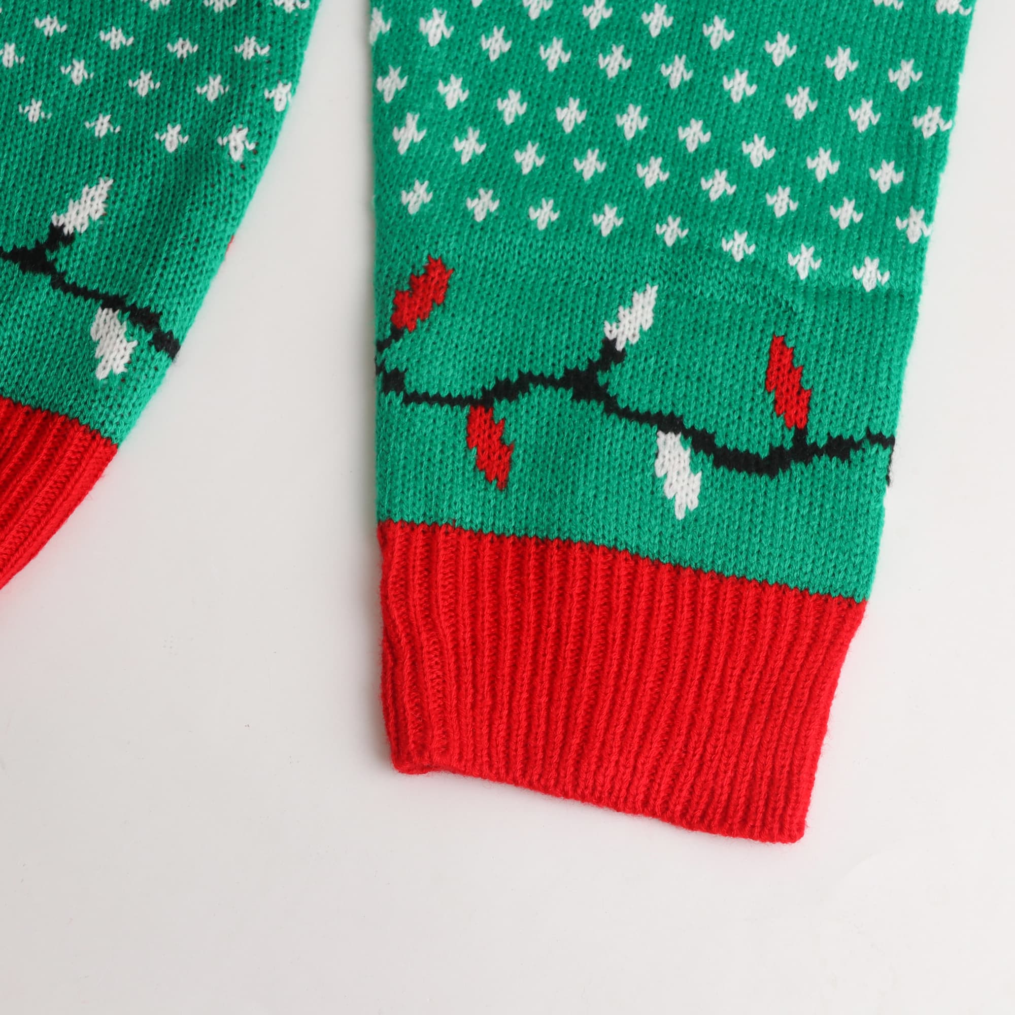 Unisex Acrylic Jacquard Christmas Jumper with Donkey - PCC522 Image