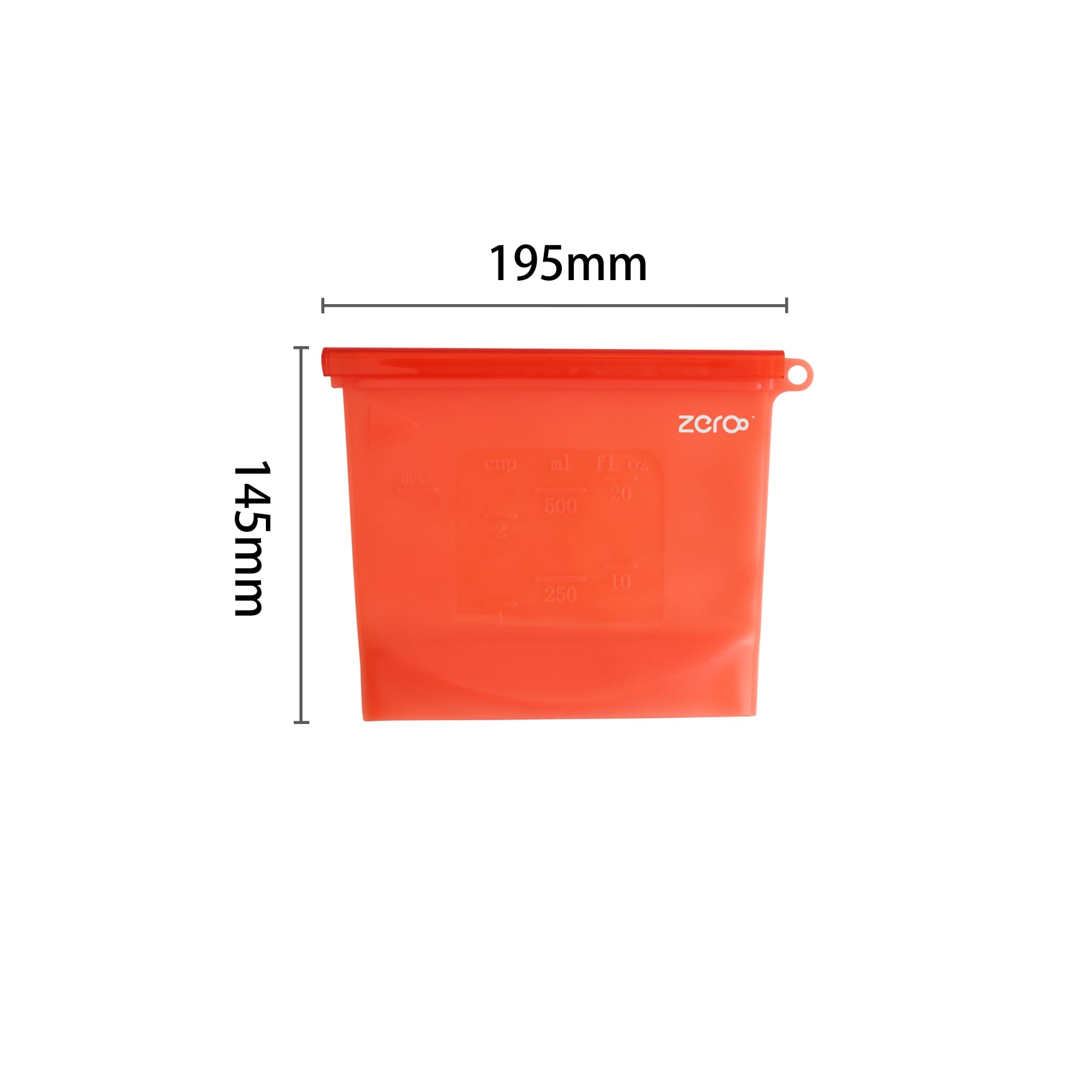 Silicone Reusable Storage Pouch - 500ML - PCPB620 Image 