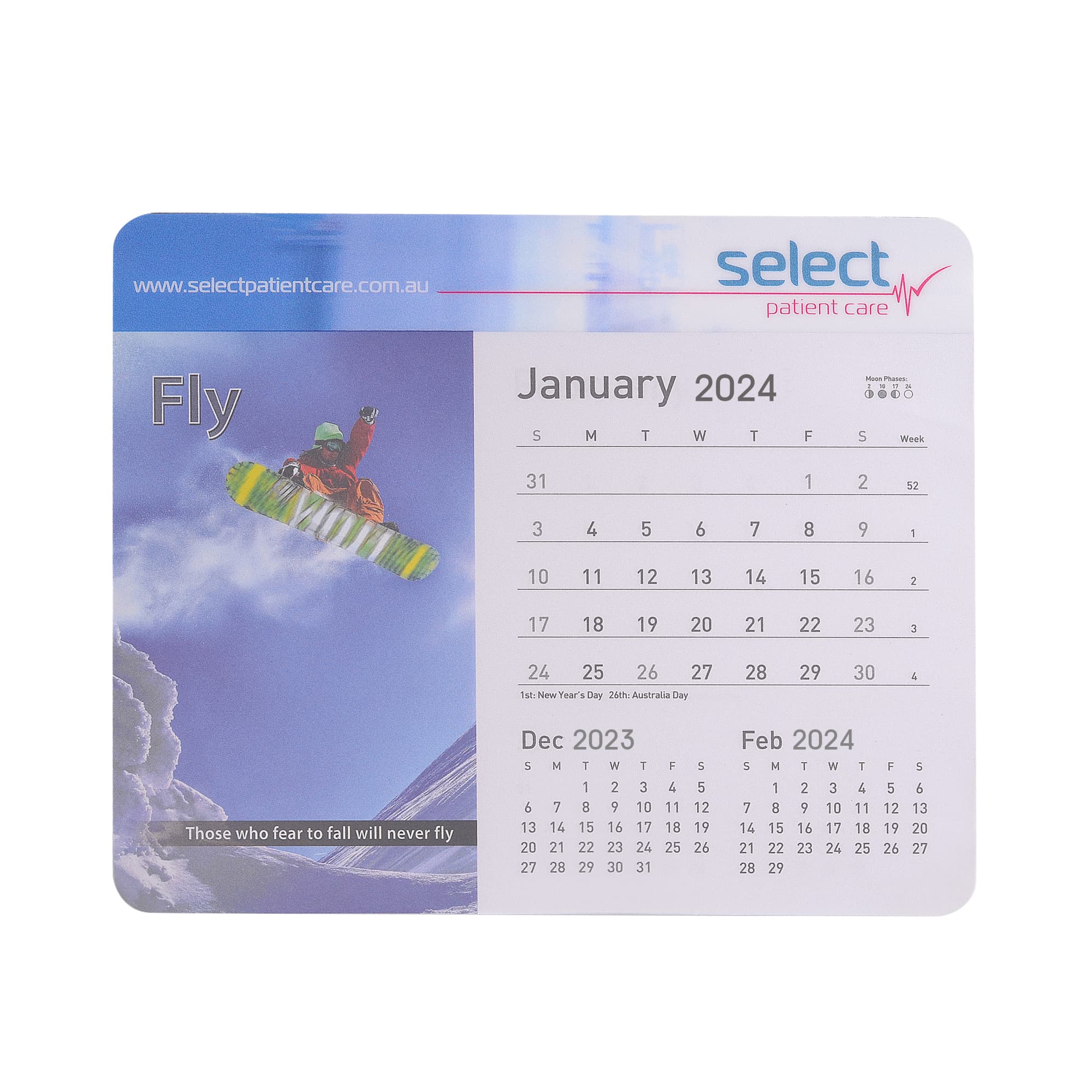 Calendar Mouse Mat PCM16 | 