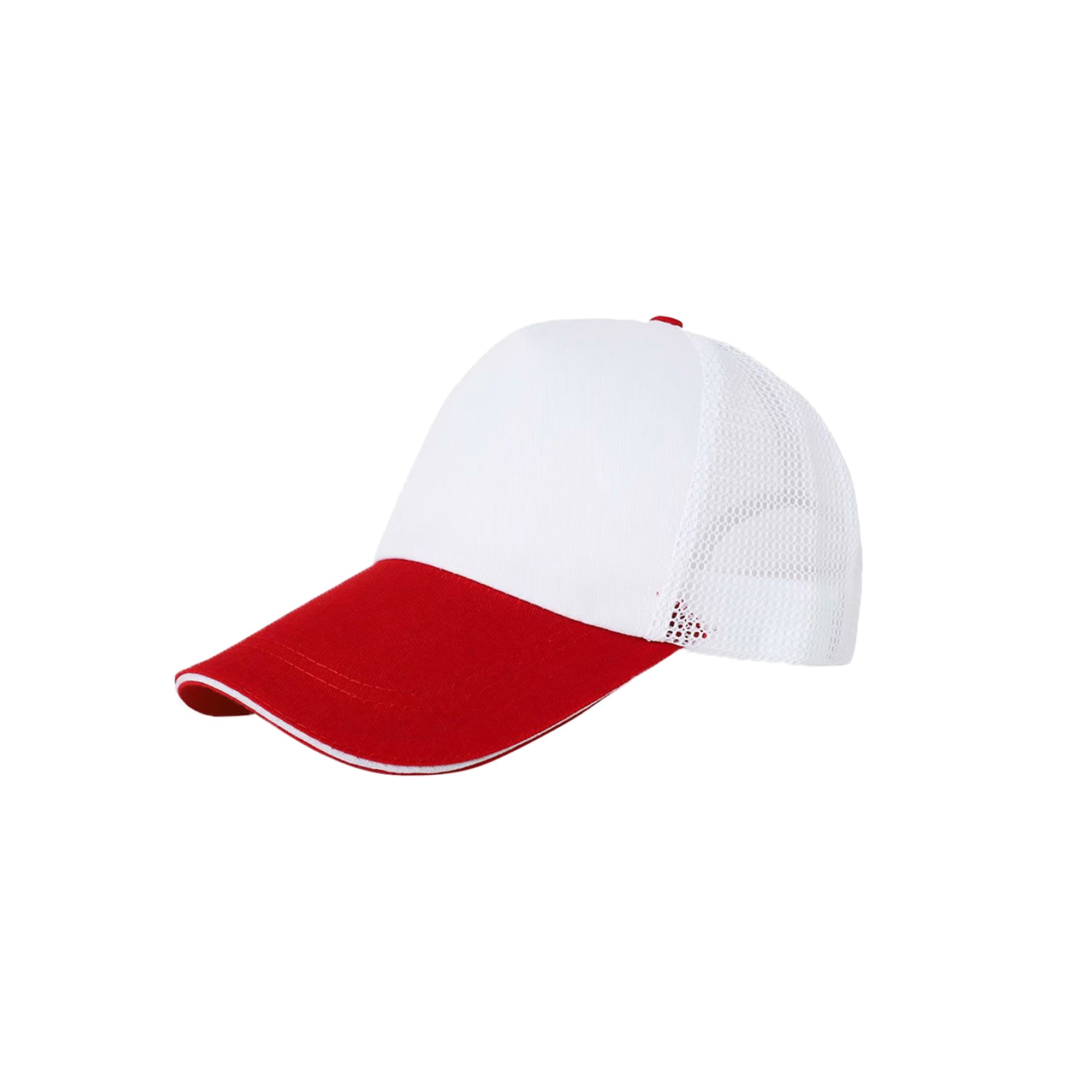 Alternative view of 5 Panel Sandwich Mesh Back Peak Cap