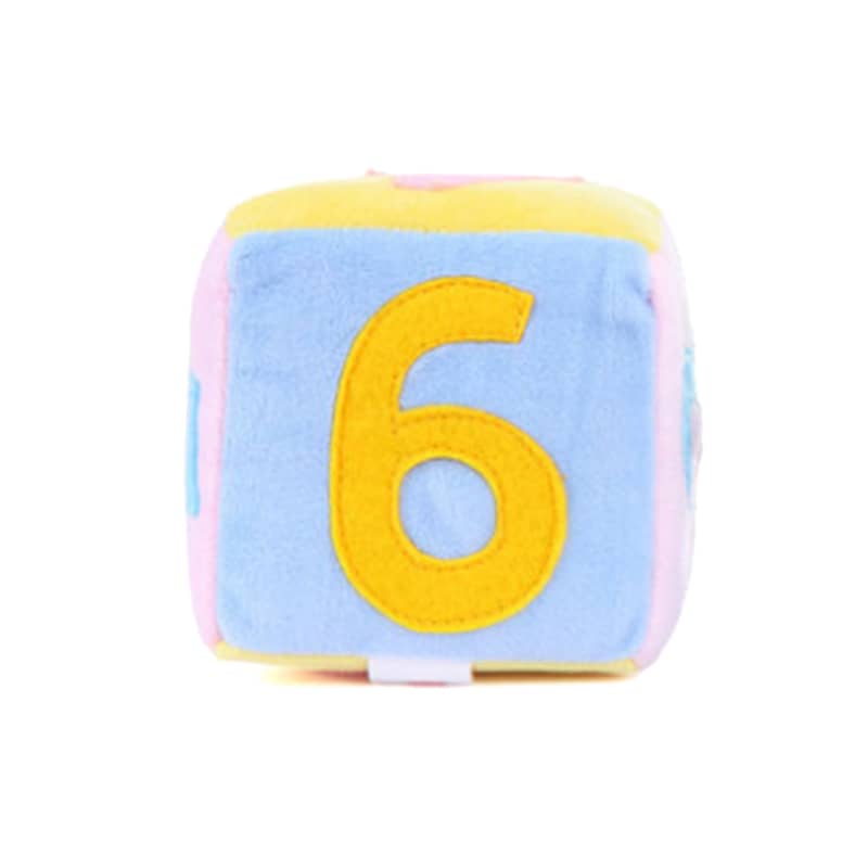 Custom Block Dice Plush Toy - PCPT184 Image 