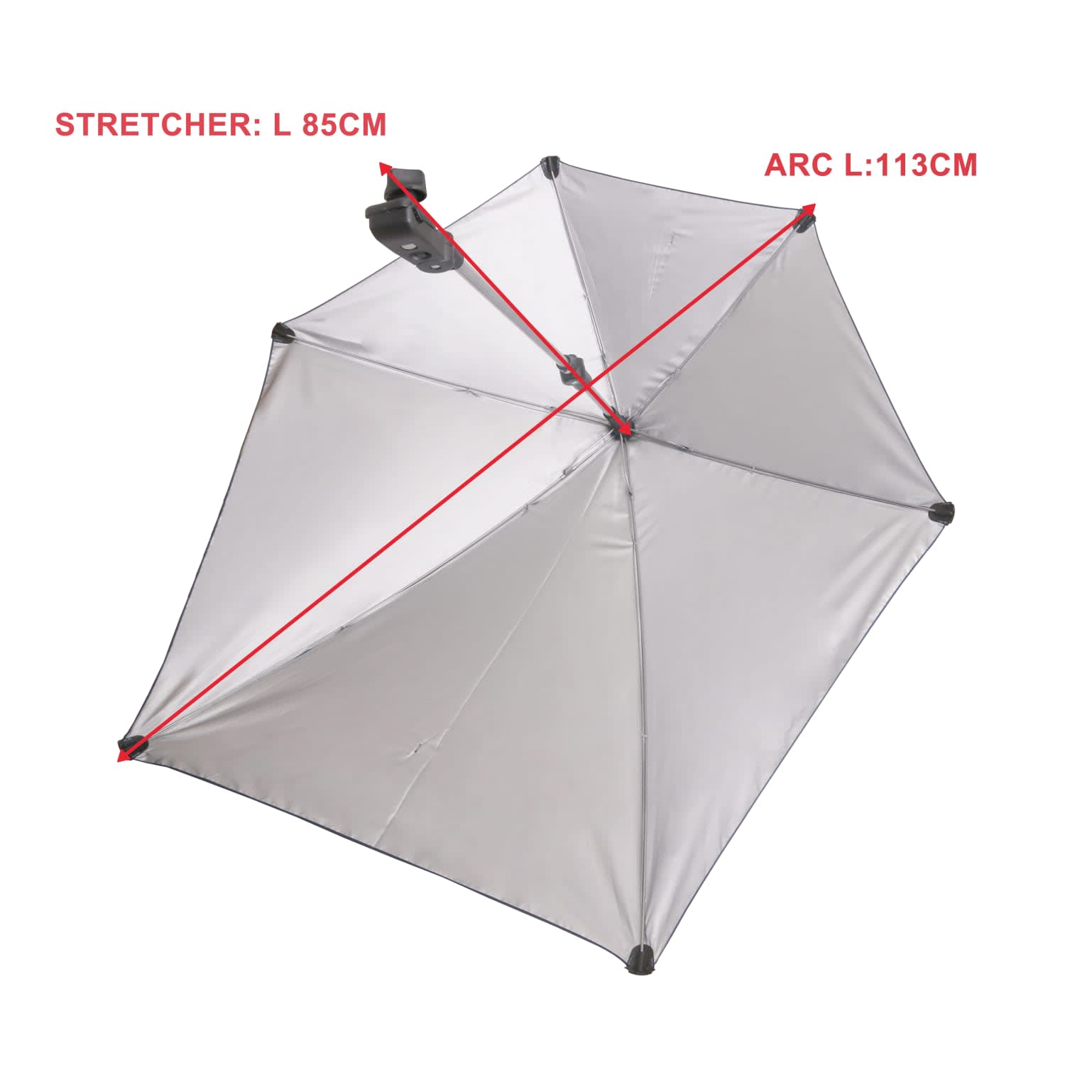 Adjustable Umbrella with Universal Clamp - PCH904 Image 