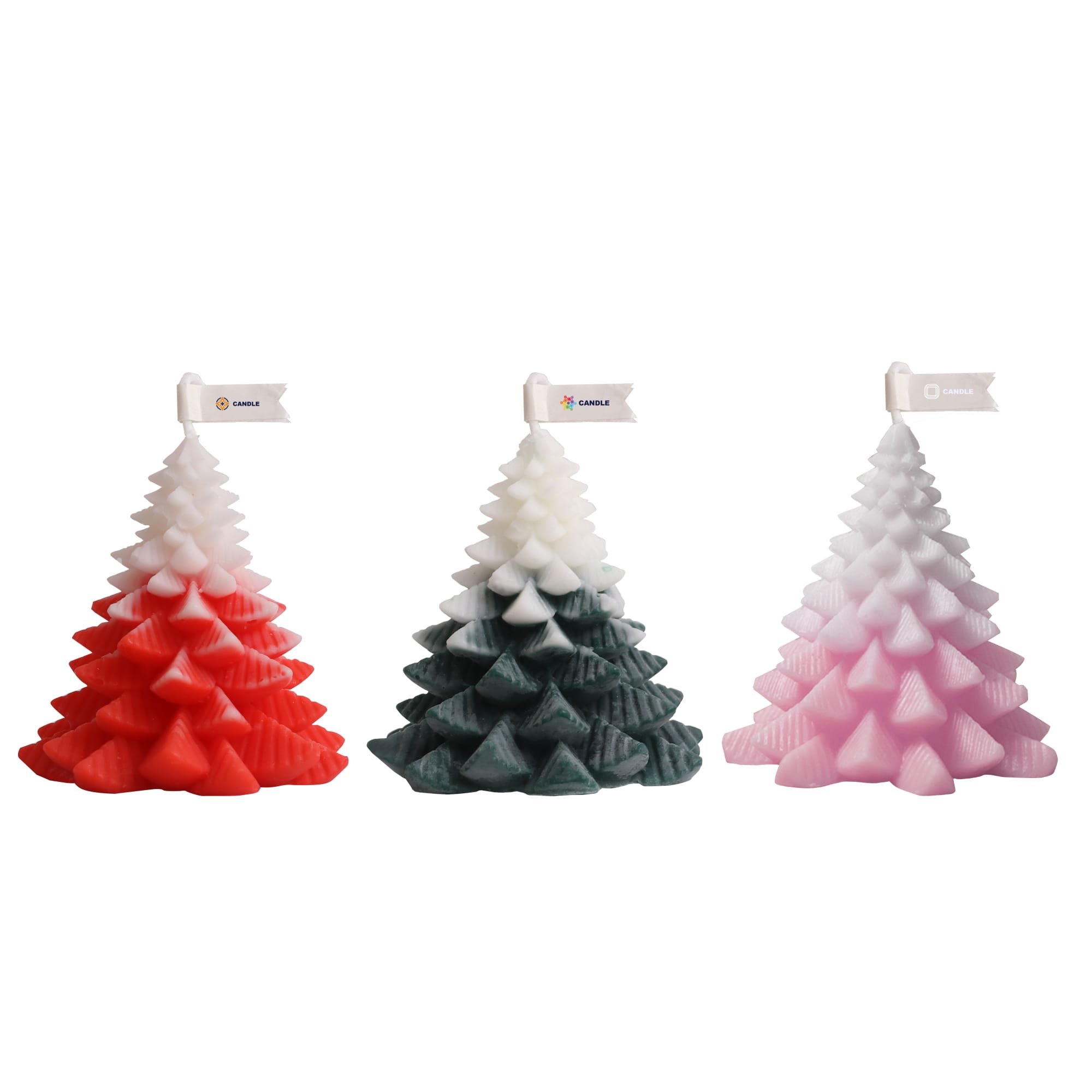 Christmas Tree Shape Candles - PCHC005 Image 