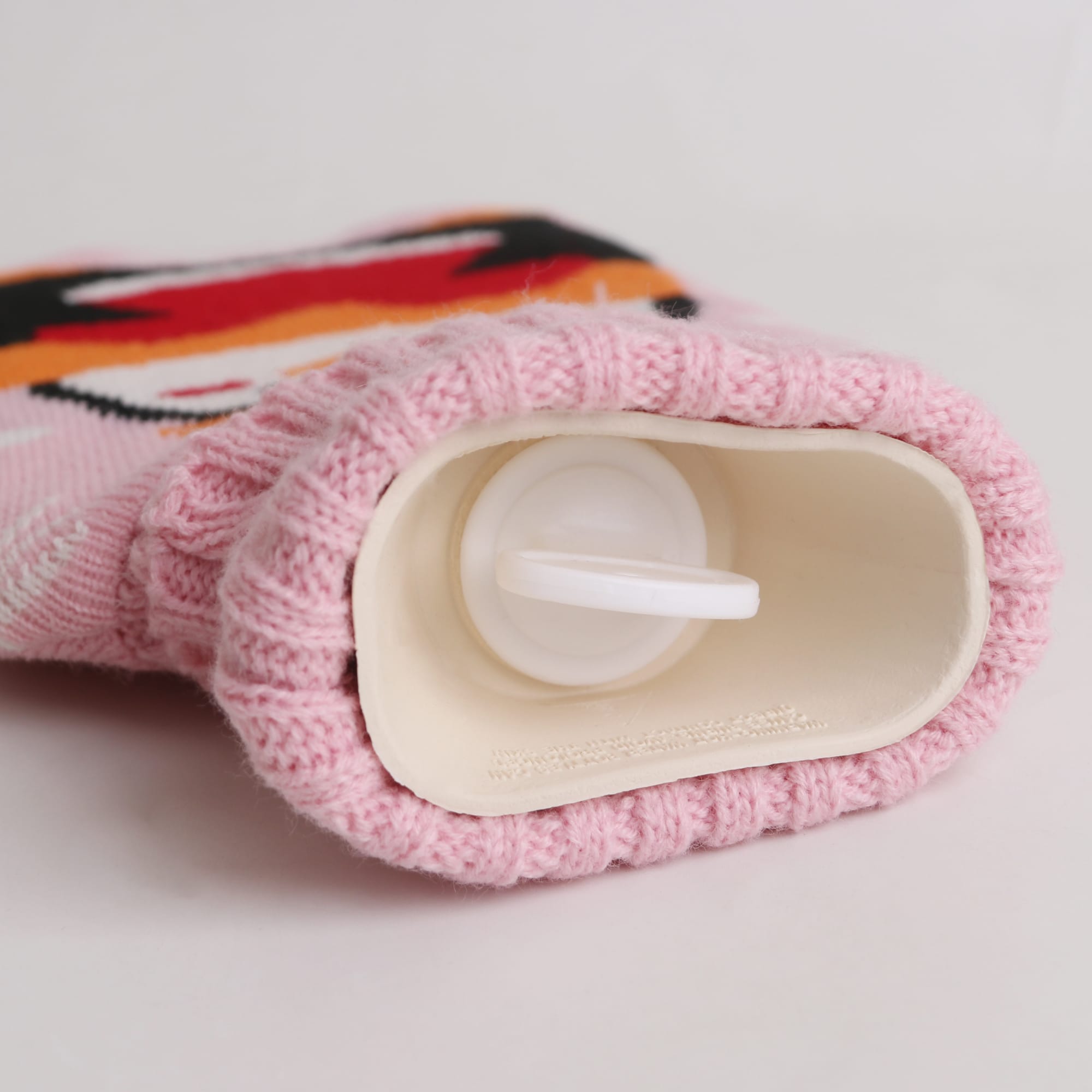 Hot Water Bottle with Knitted Cover - PXL102 Image 
