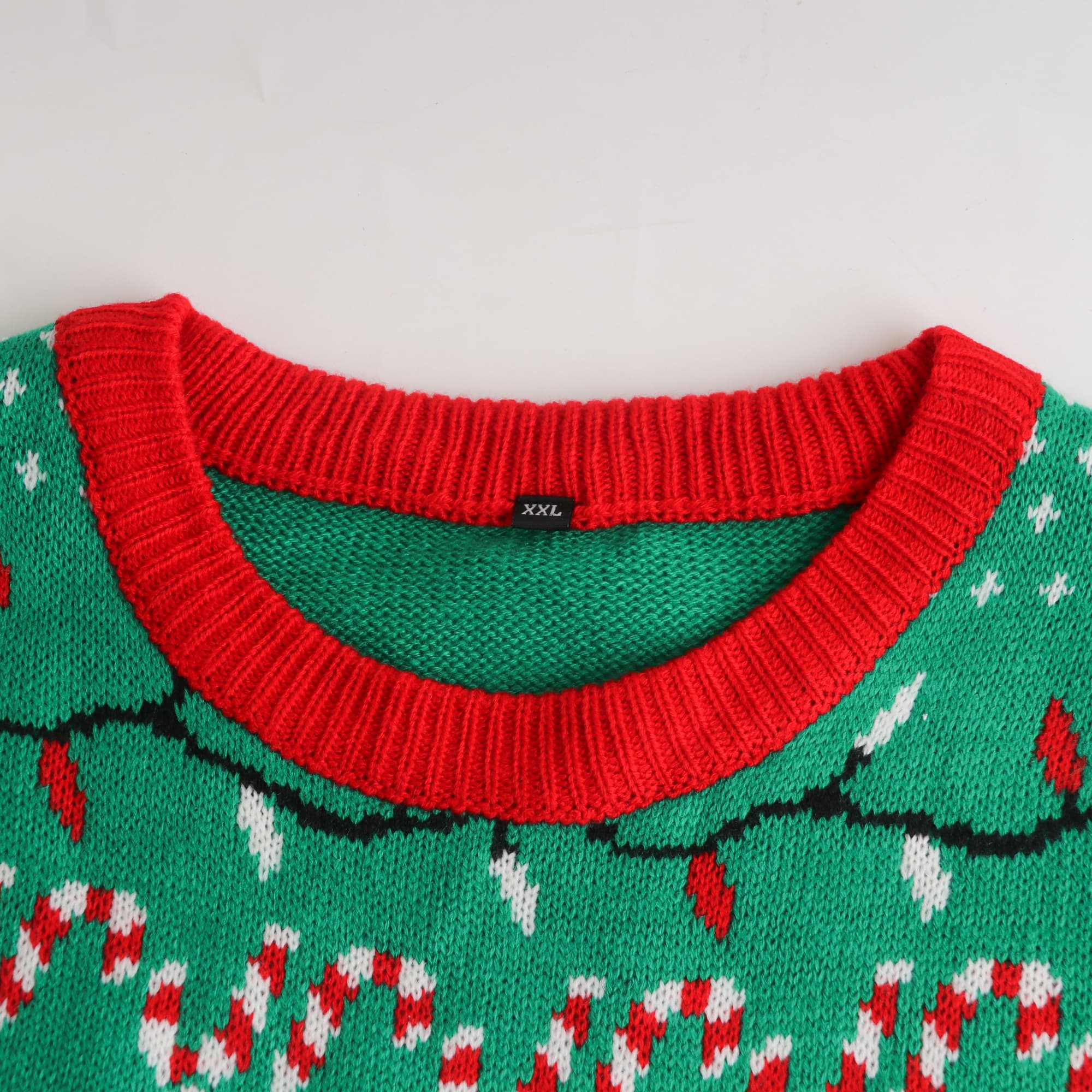 Unisex Acrylic Jacquard Christmas Jumper with Donkey - PCC522 Image