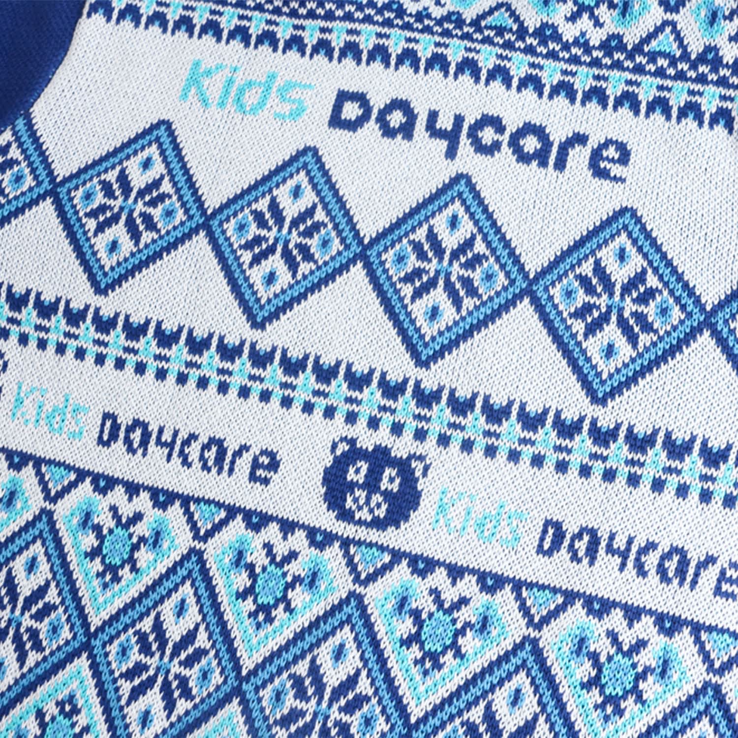 Unisex Winter Acrylic Cotton Jacquard Sweater