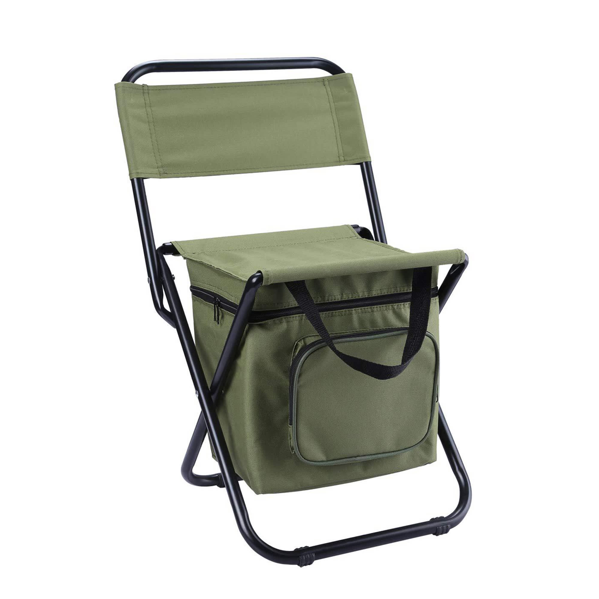 Alternative view of Adult Foldable Camping Chair with Cooler Bag