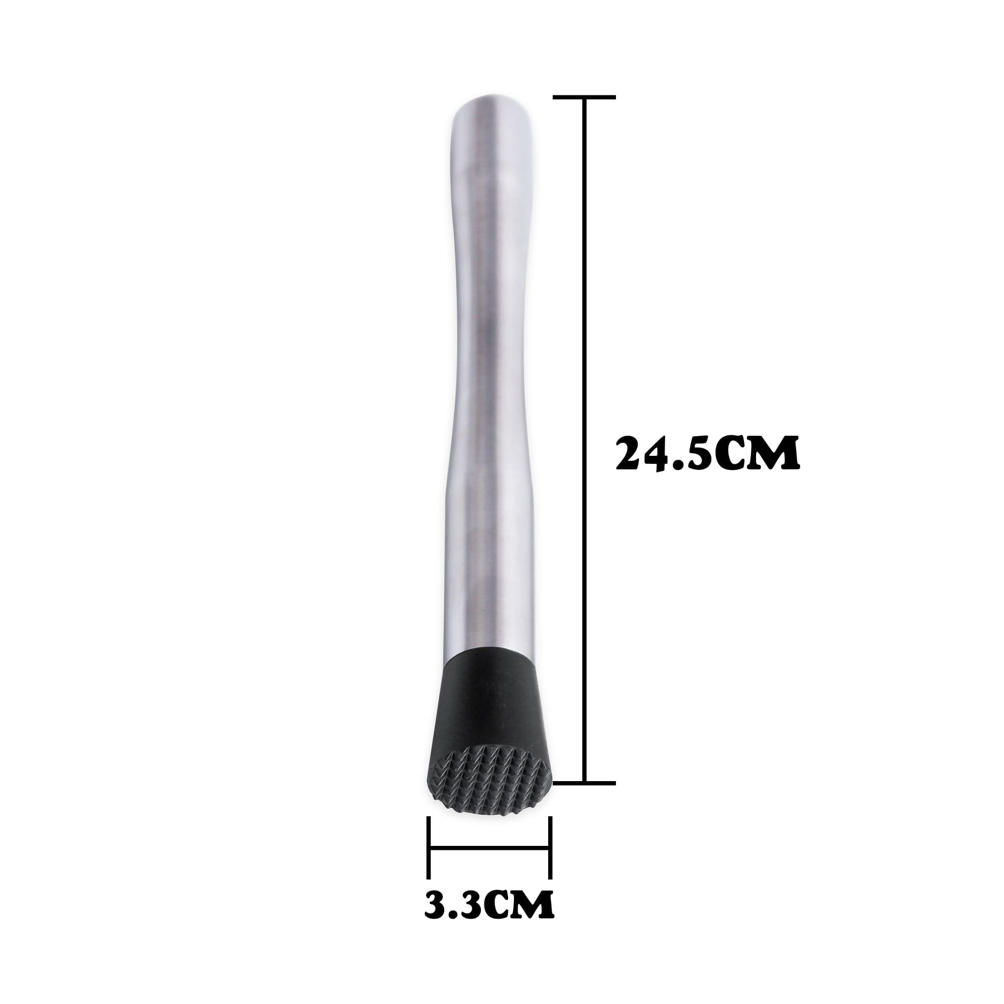 Long Stainless Steel Cocktail Muddler