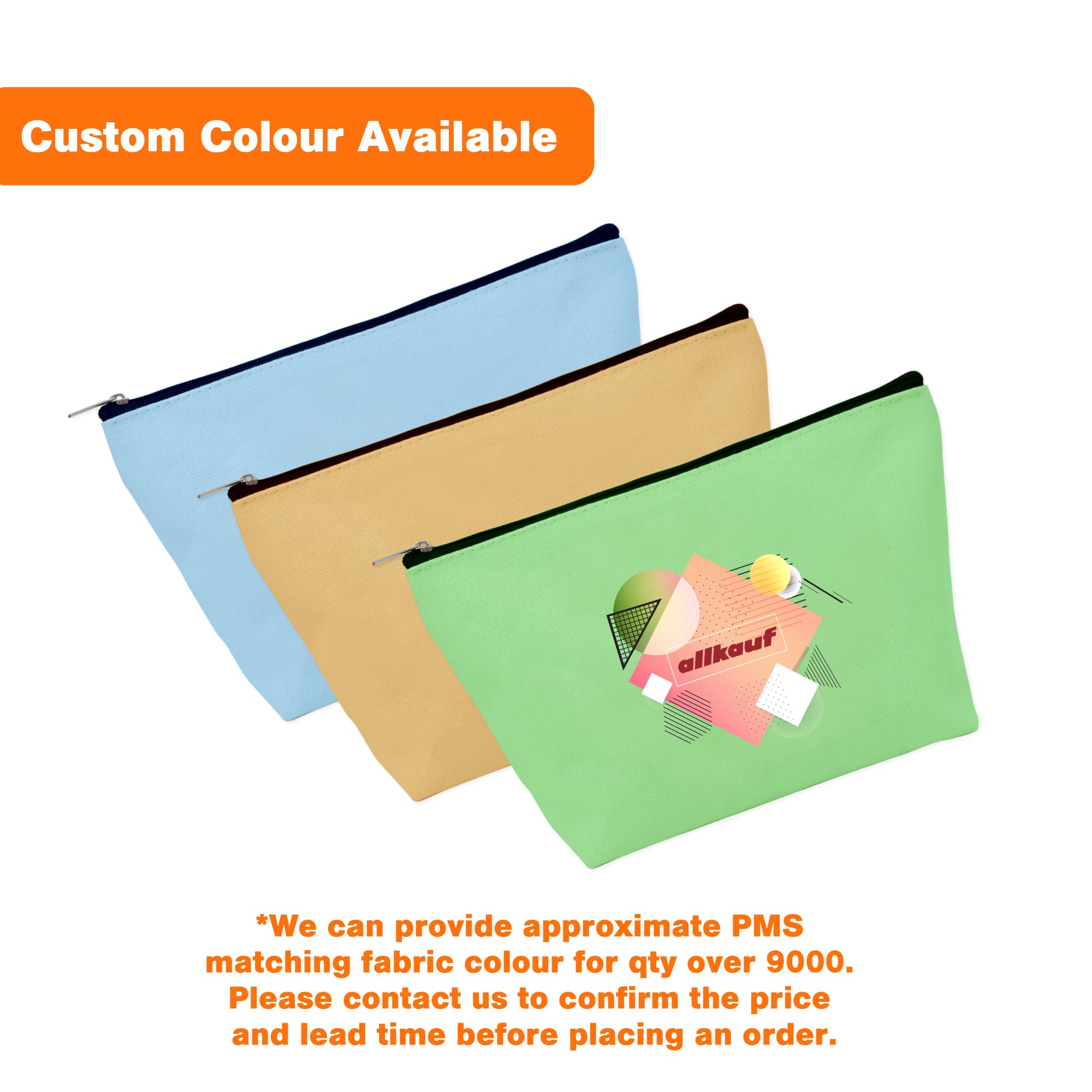 Canvas Cosmetic Bag - PCBC110 Image 