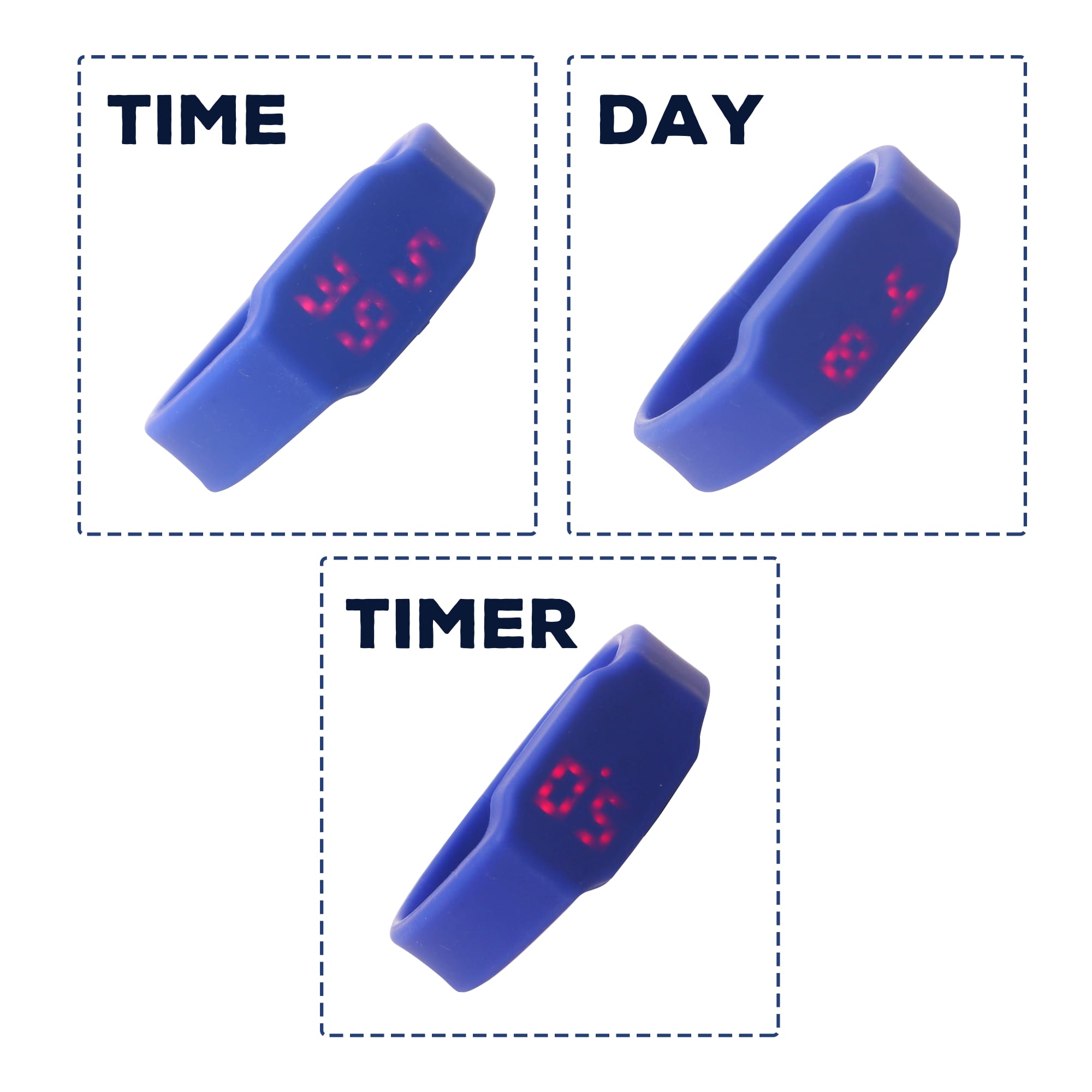 Silicone Watch Flash Drive - PCU678 Image 