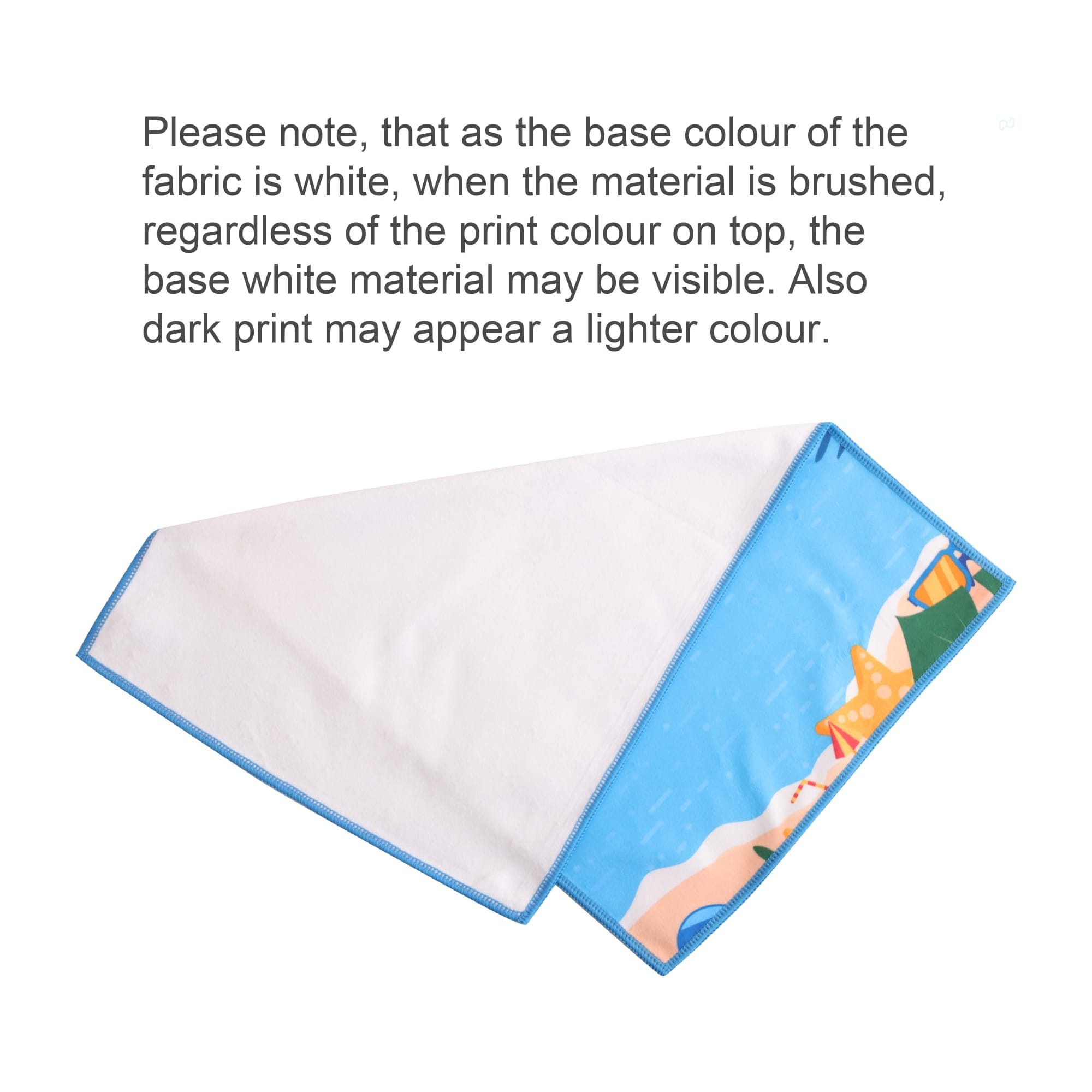 Alternative view of Microfibre Colour Beach Towel (30x50cm)