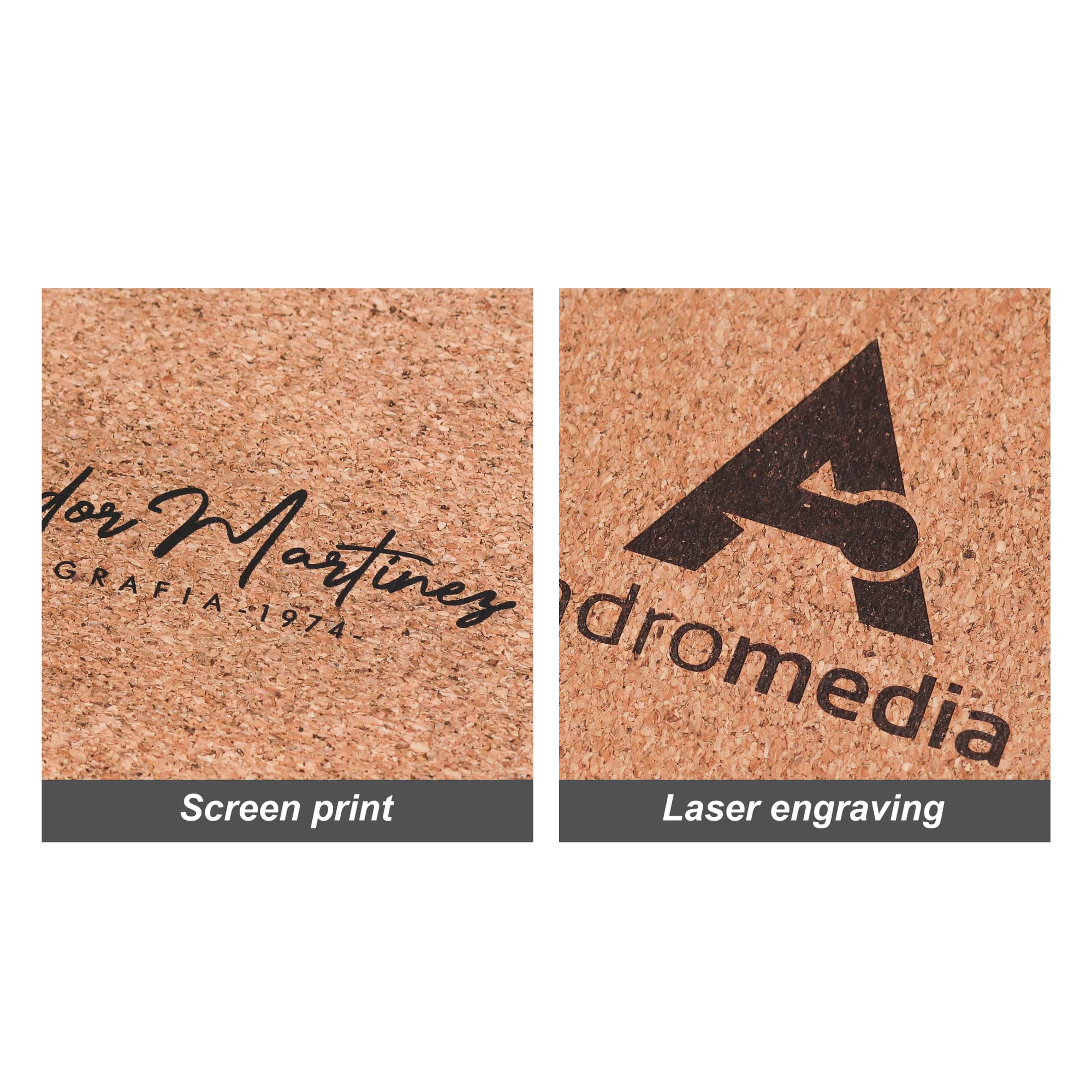 Custom Shaped Cork Mouse Mat - PCM76 Image 