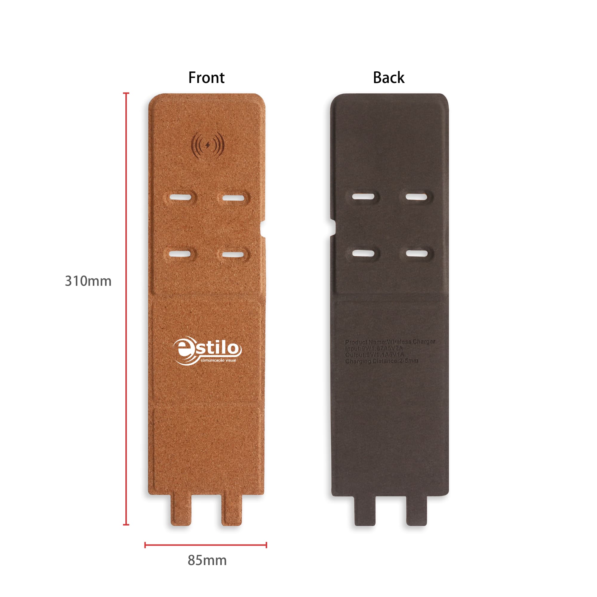 10W Stand Cork Wireless Charging - PCT274 Image