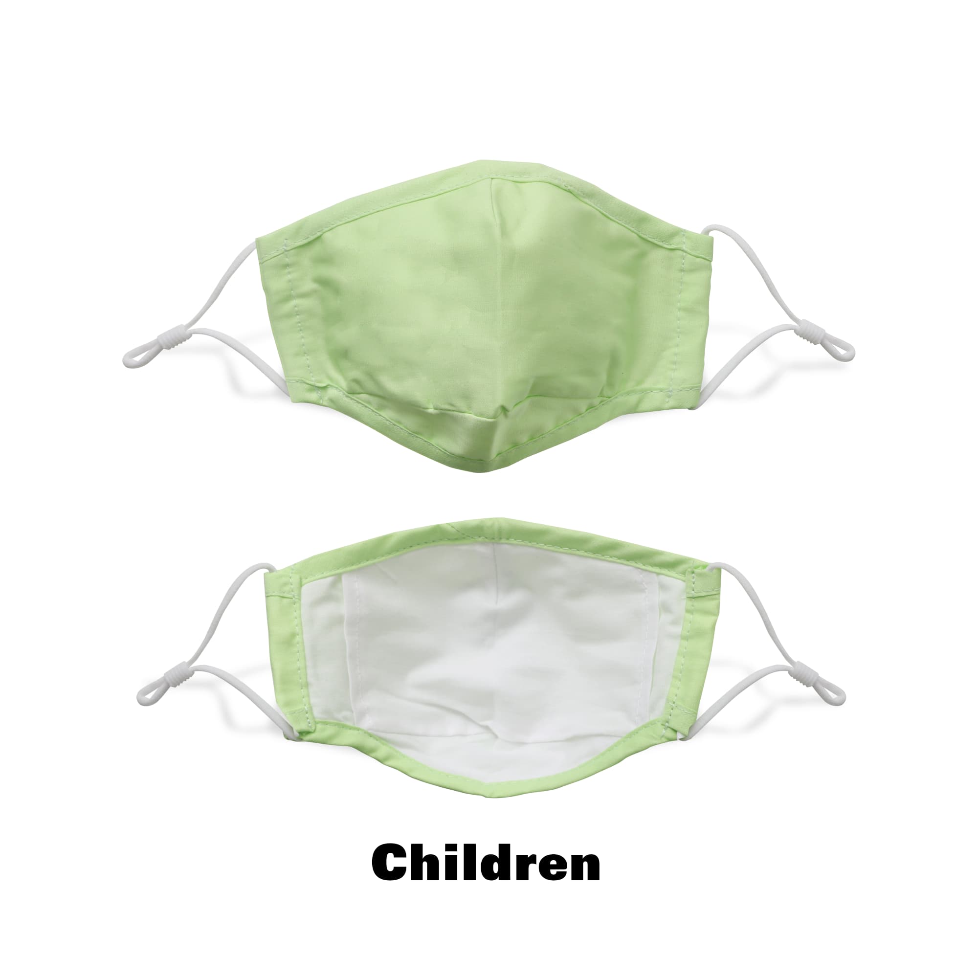 3-Ply Cotton Solid Color Reusable Face Mask- 5 designs available - PCA060 Image 