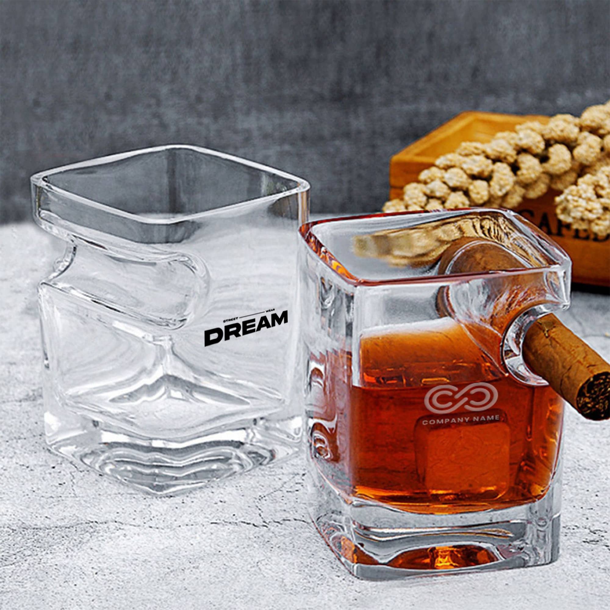 Cigar Whiskey Glass
