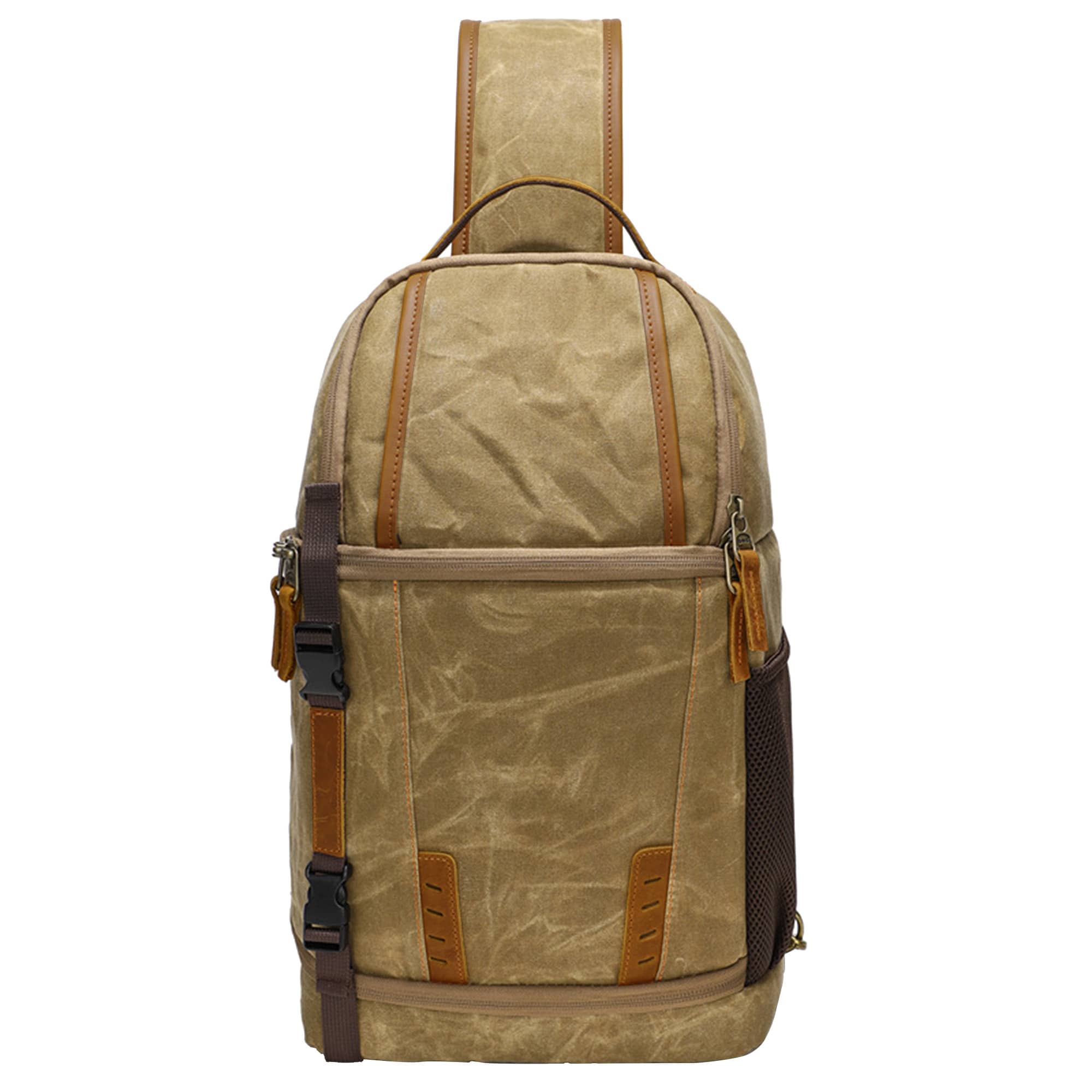 Alternative view of Waxed Canvas Camera Sling Bag