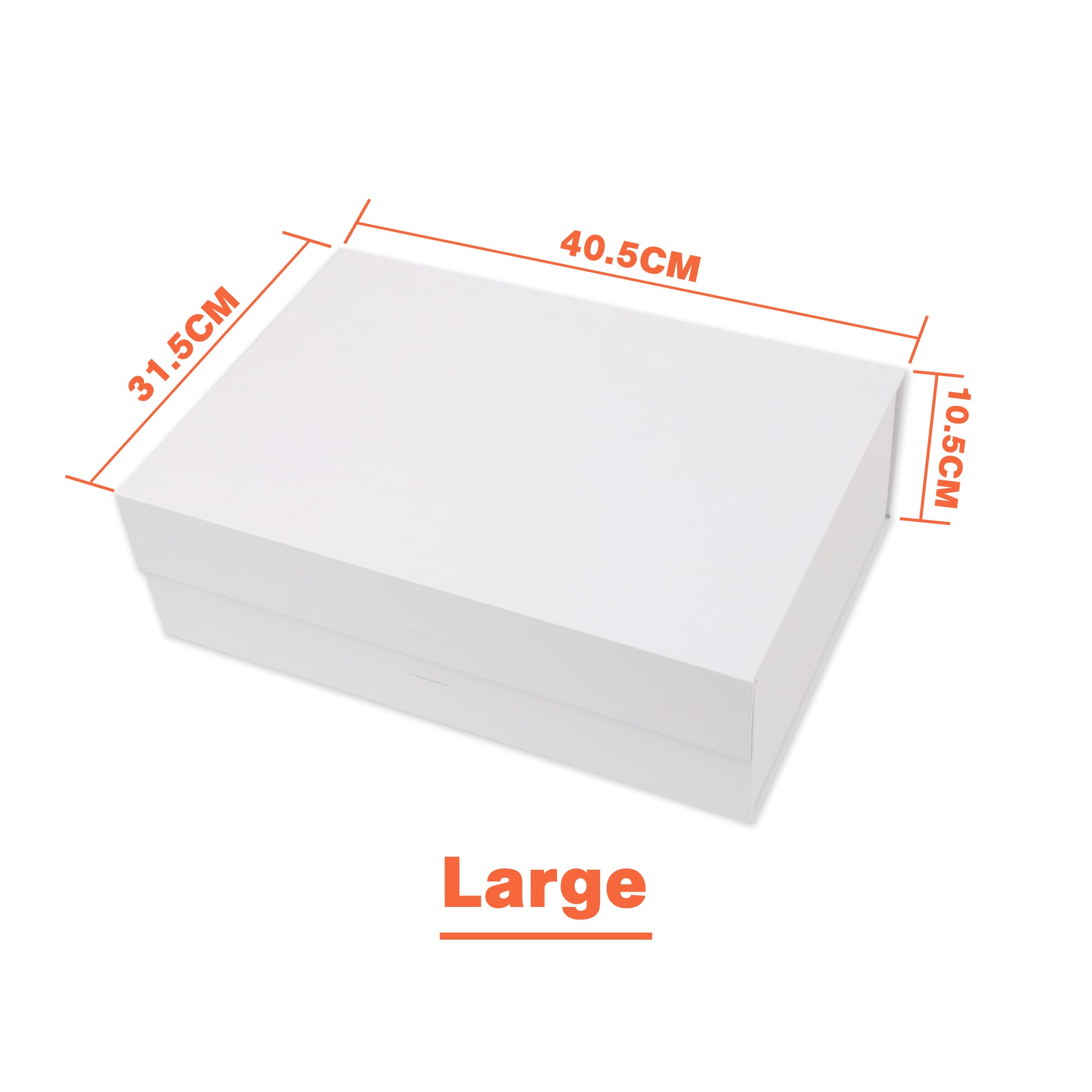 Large Foldable Magnetic Box with Ribbon - PCPB525 Image 