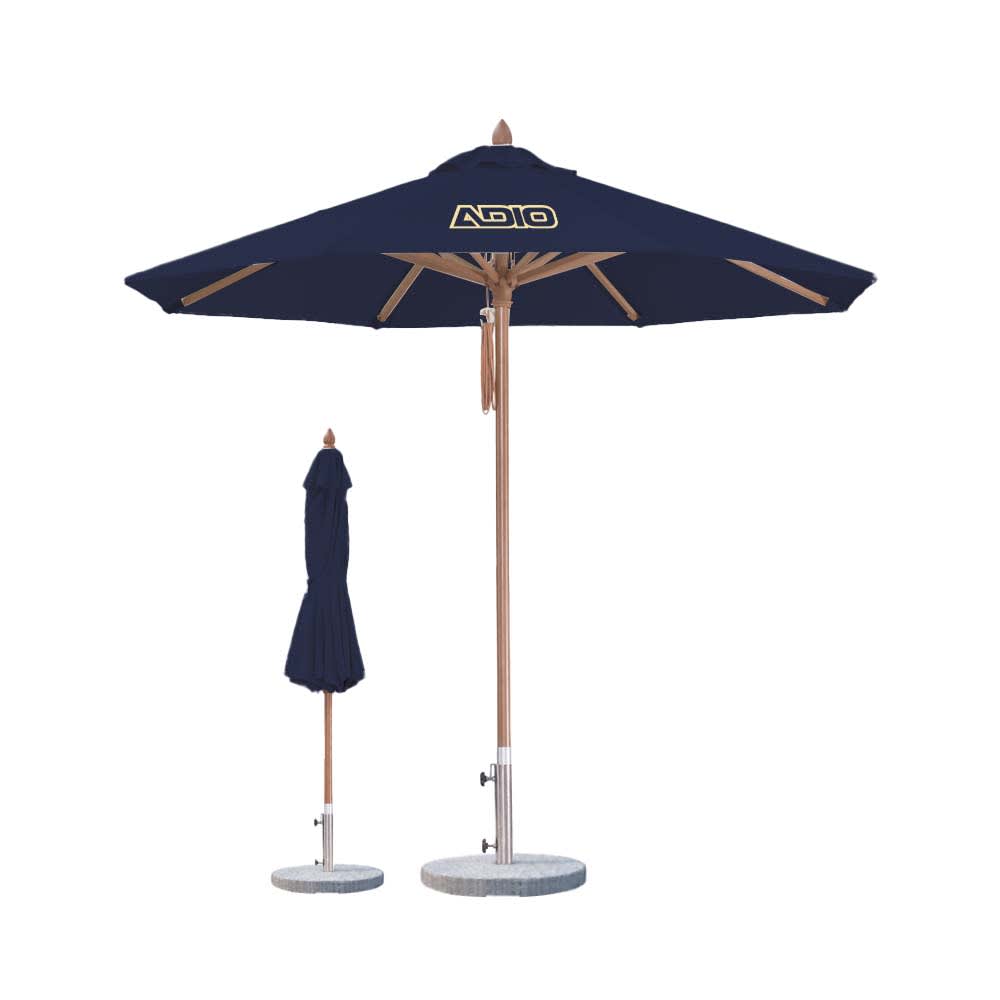 2.5x2.5m Wind-resistant Octagon Stock Colour Outdoor Umbrella