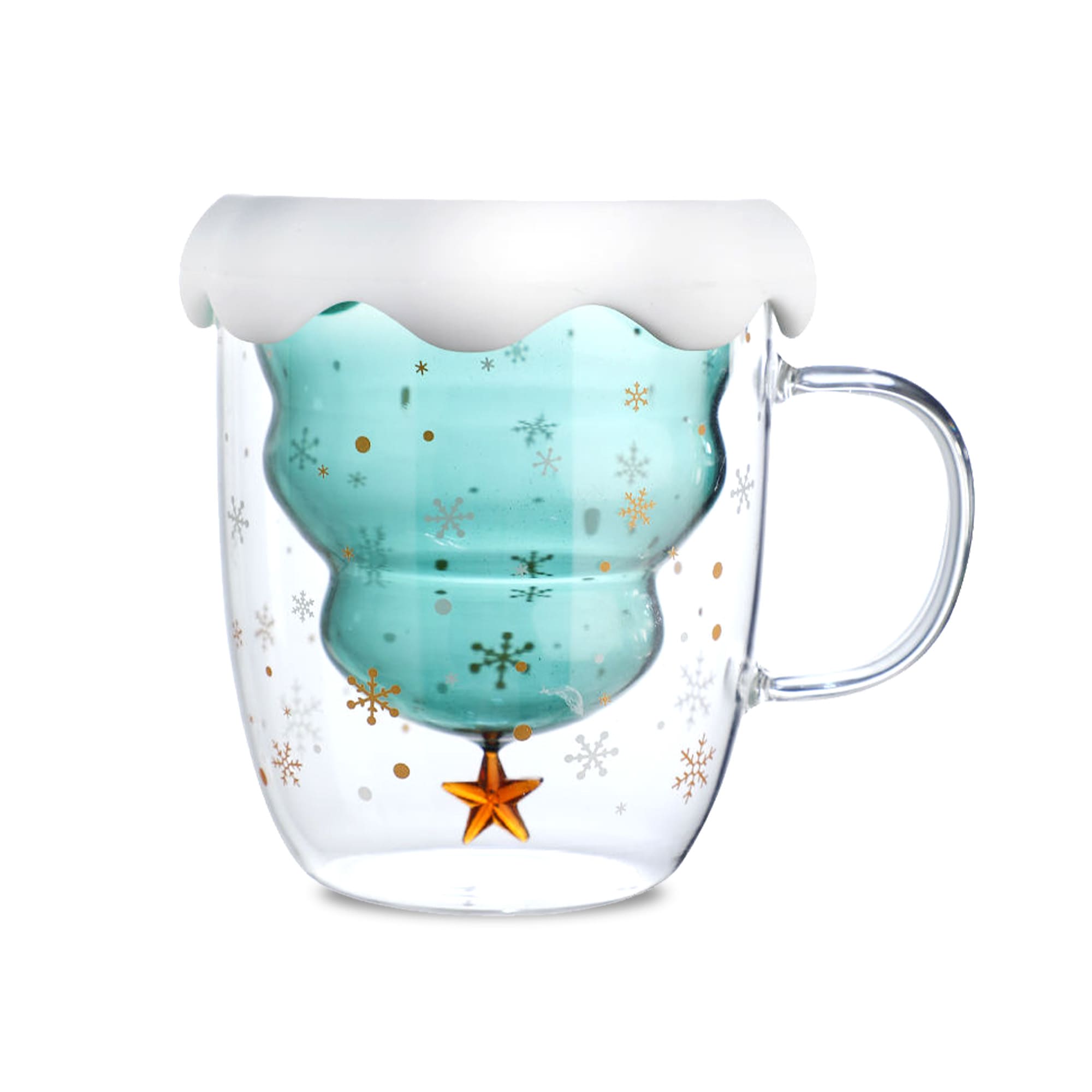 Alternative view of Xmas Tree Double Wall Mug