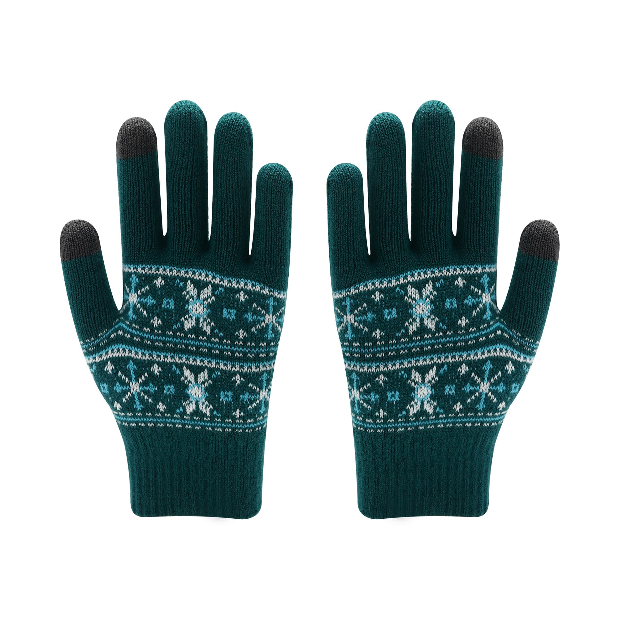 Alternative view of Adults Jacquard Gloves