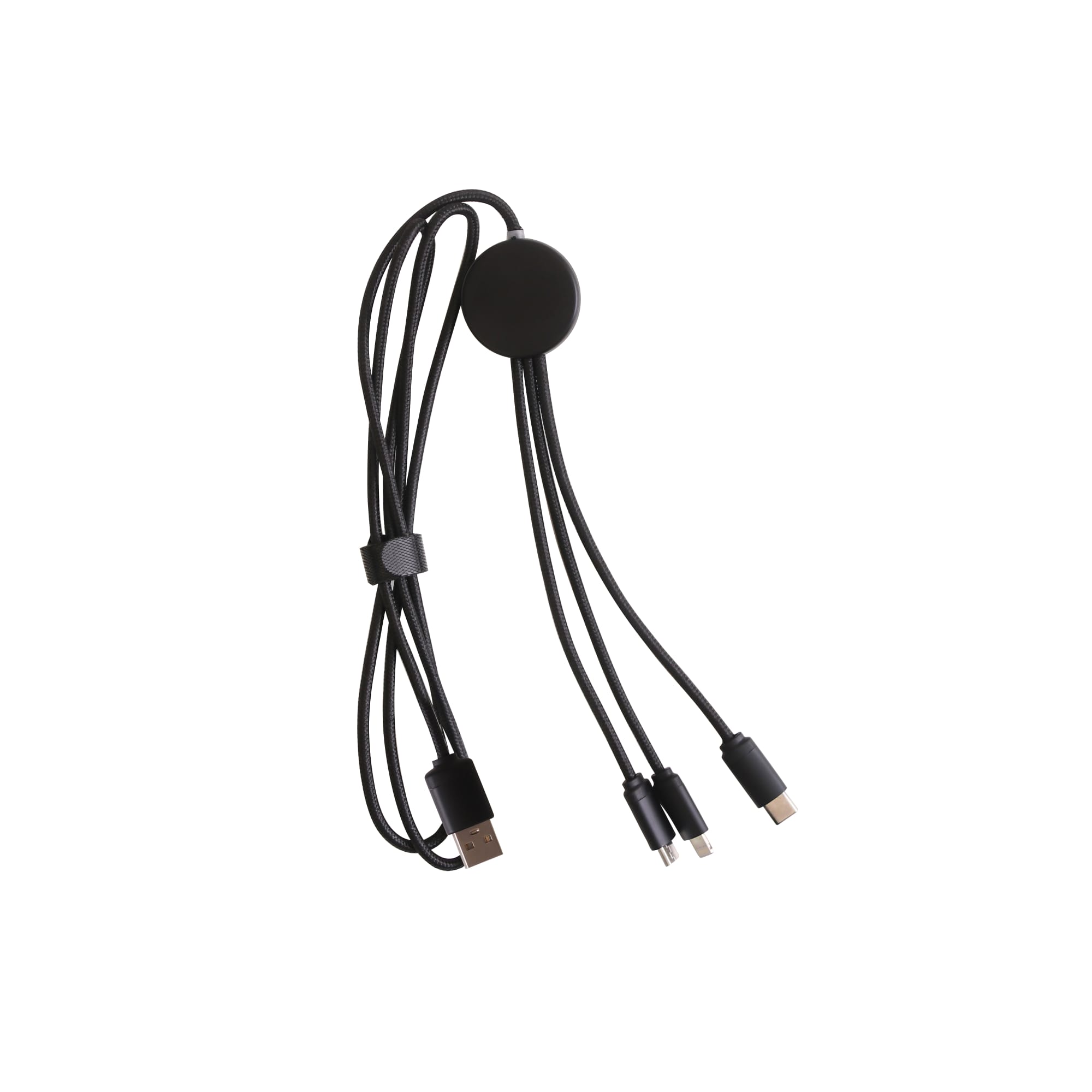 3-In-1 Light Up 1.2m Long Charging Cable - PCBA122 Image 