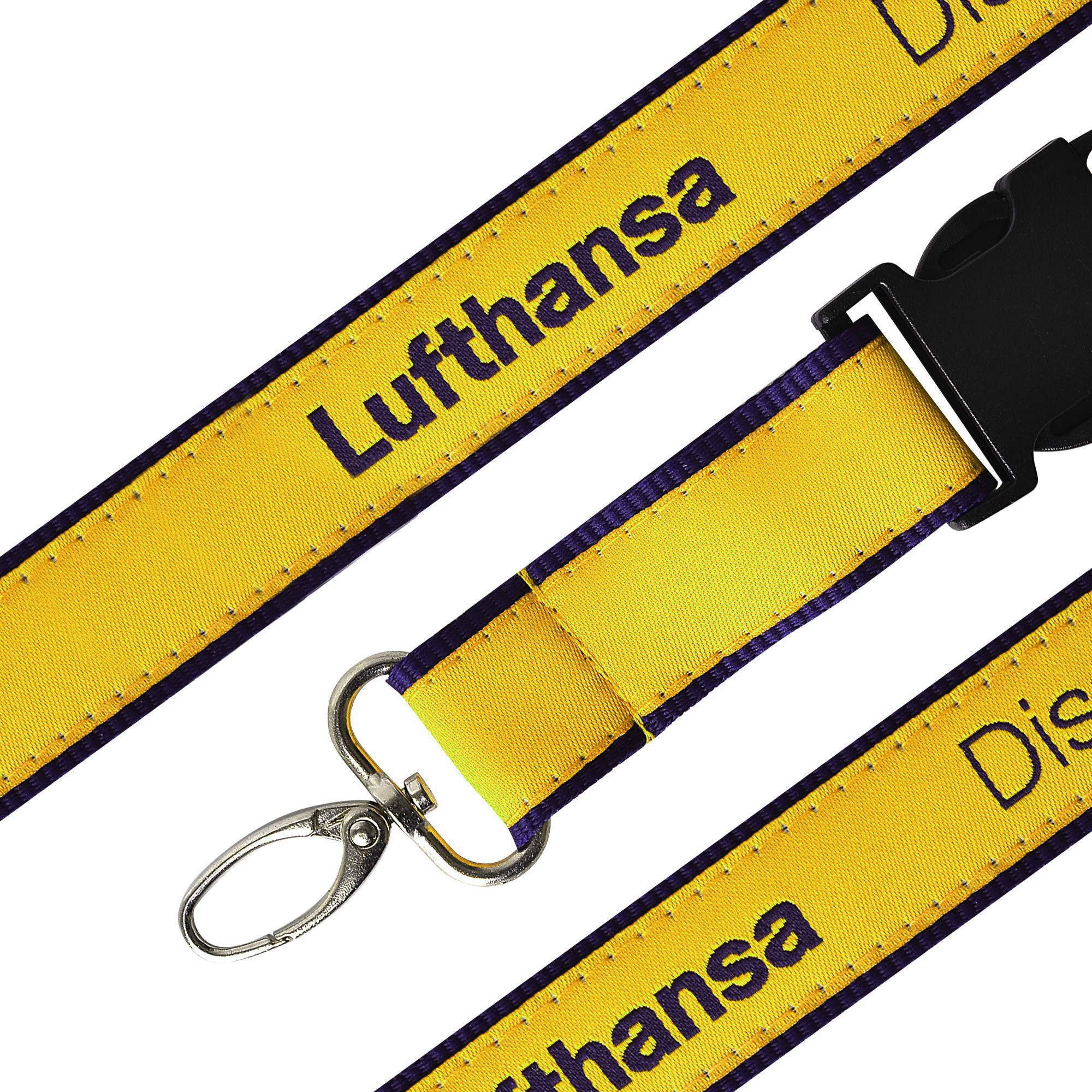 Detailed Woven Lanyard