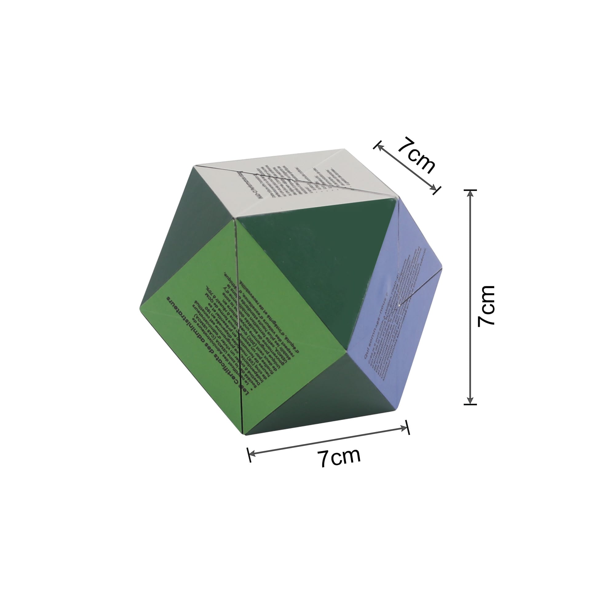 Alternative view of 3D Flips Diamond Magic Cube