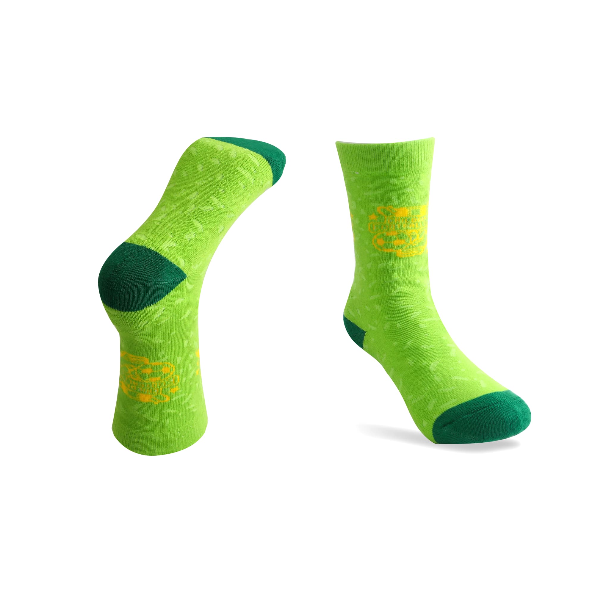 Alternative view of Crew Kids Custom Pattern Football Socks - With Towel Bottom