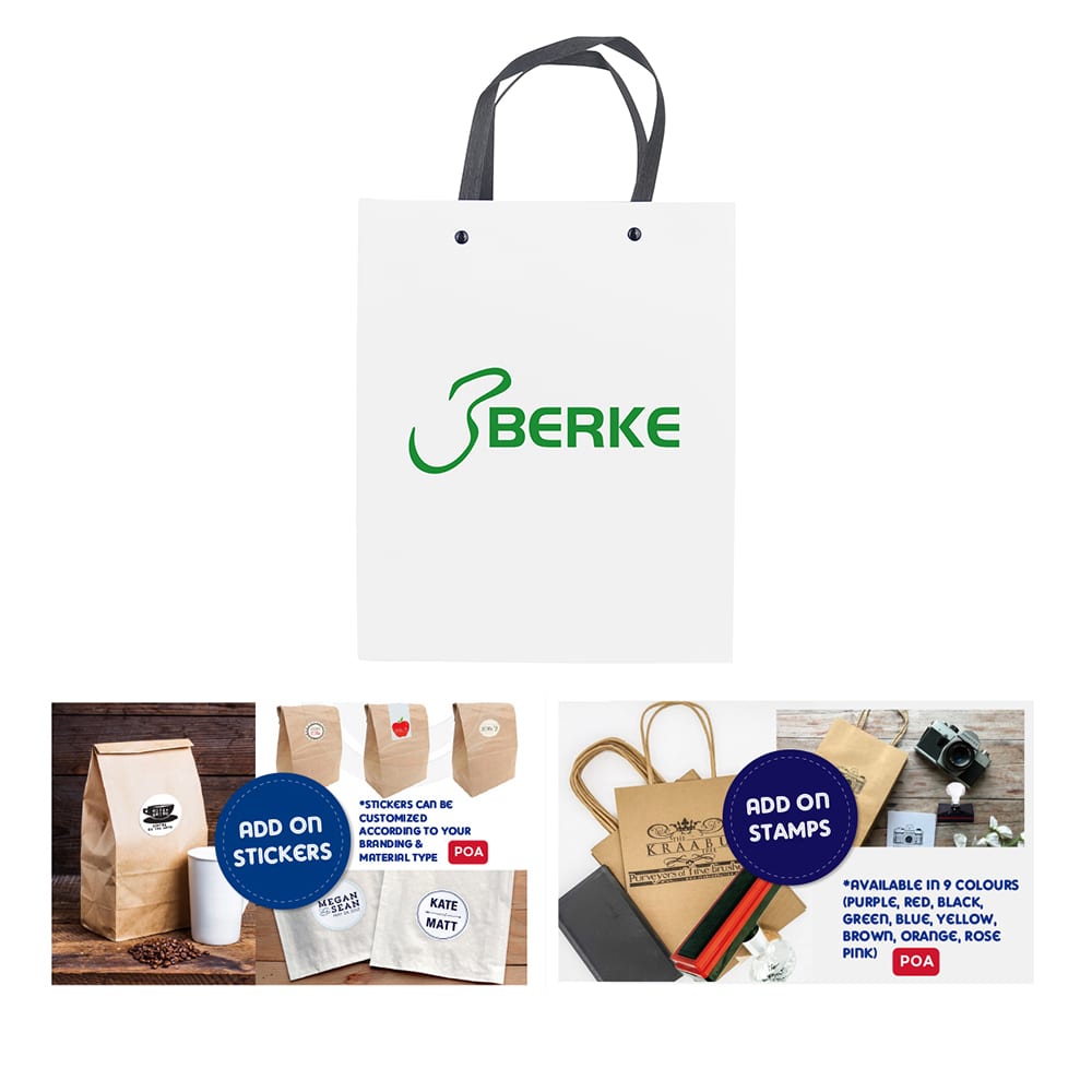 Knitted Handle Bag with Lamination(220x270x100mm) - PCPB050 Image