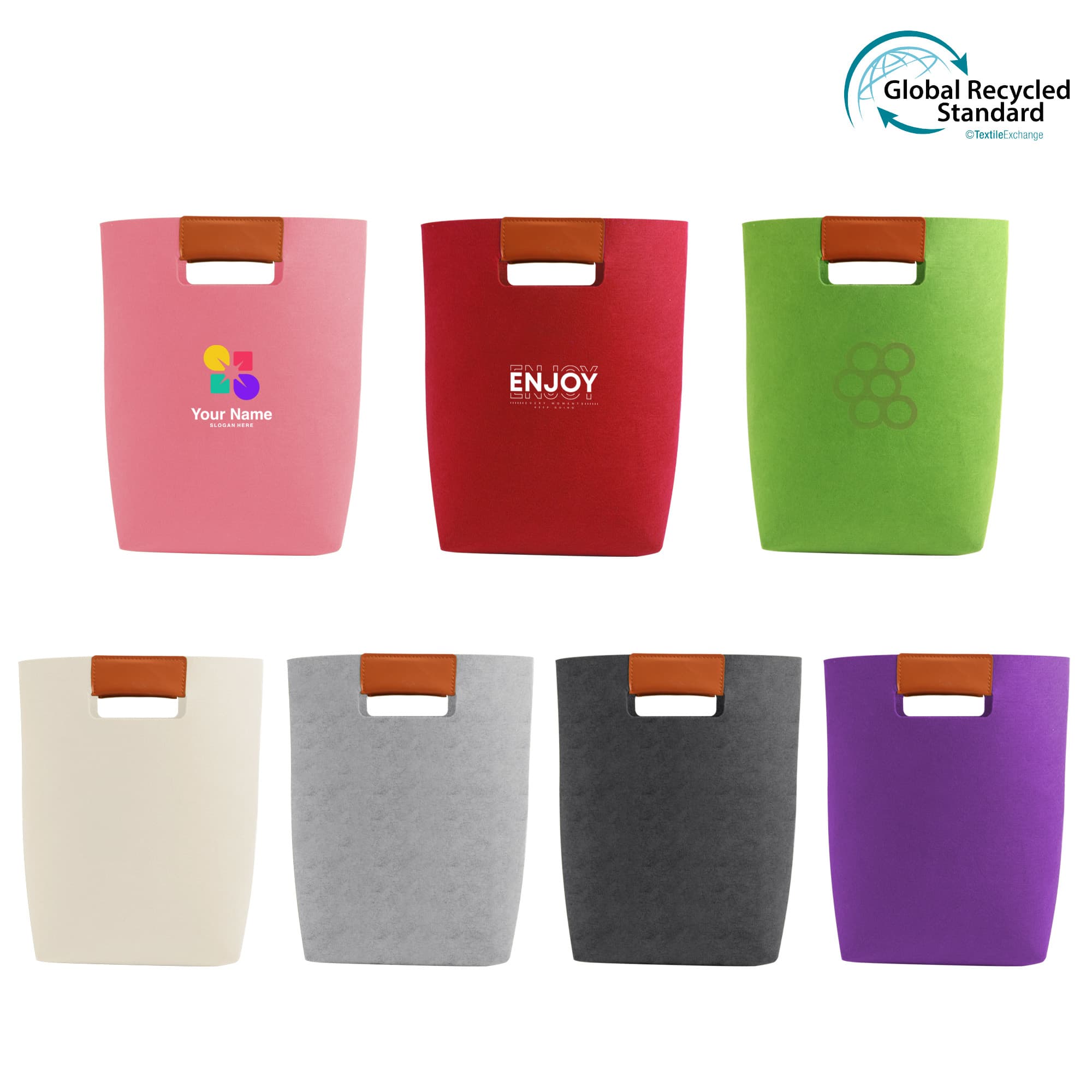 Elegant Felt Carrying Tote Bag