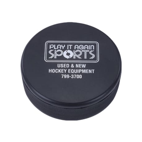Hockey Puck Shape Stress Reliever