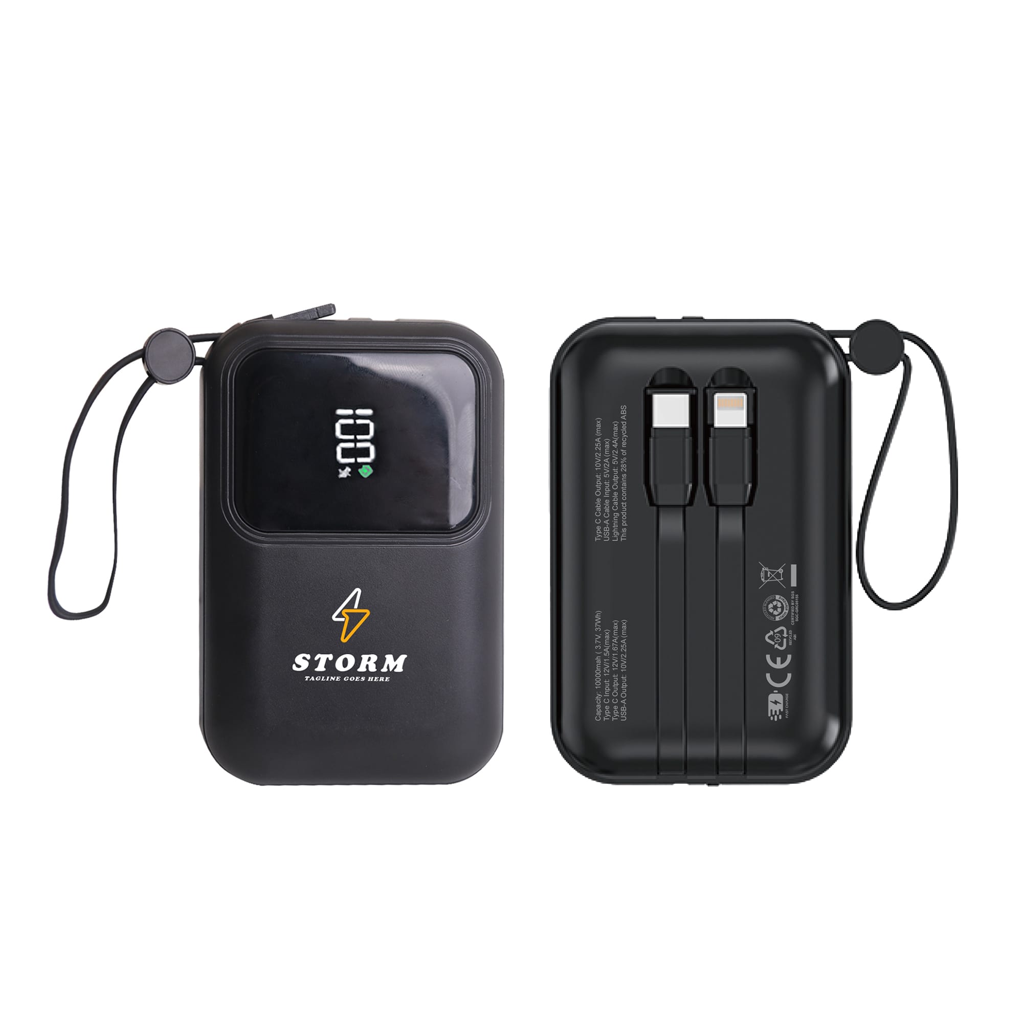 10000mAh Eco Portable  Fast Charging Power Bank