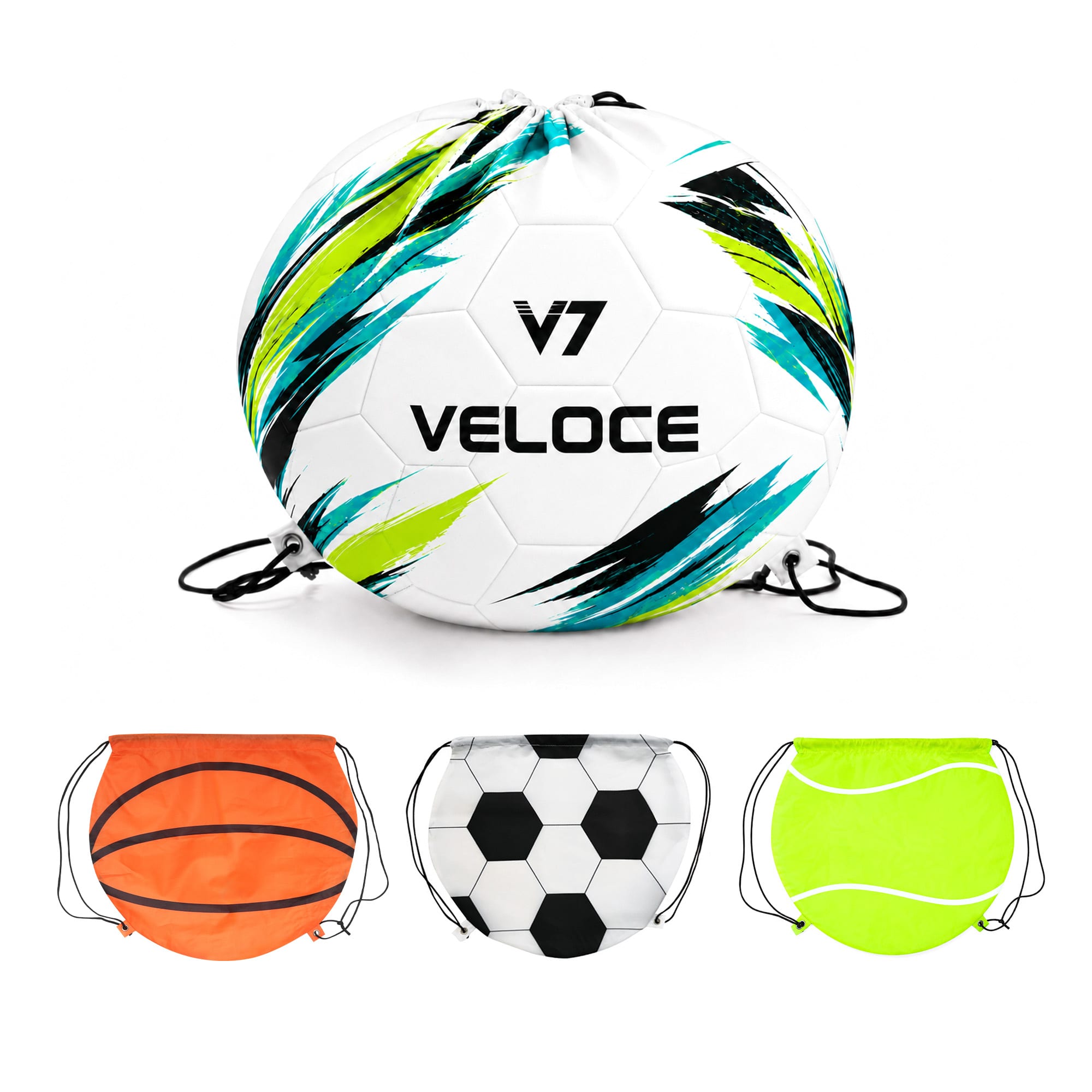 Ball Shaped Drawstring Backpack