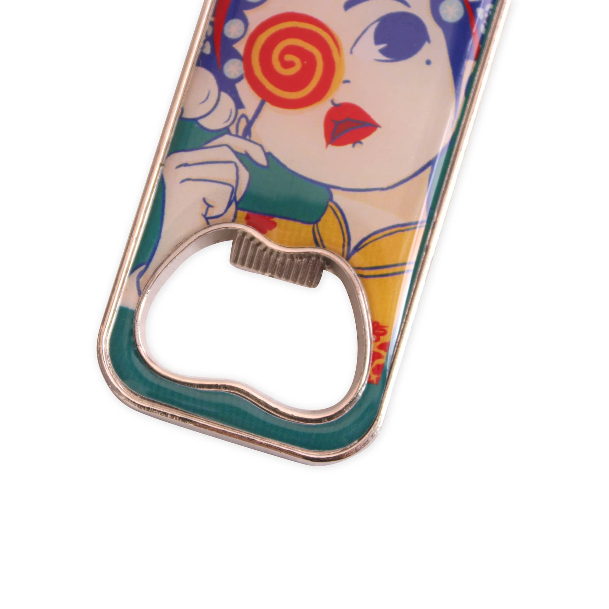 Bottle Shaped Opener Fridge Magnet - PCH659 Image 