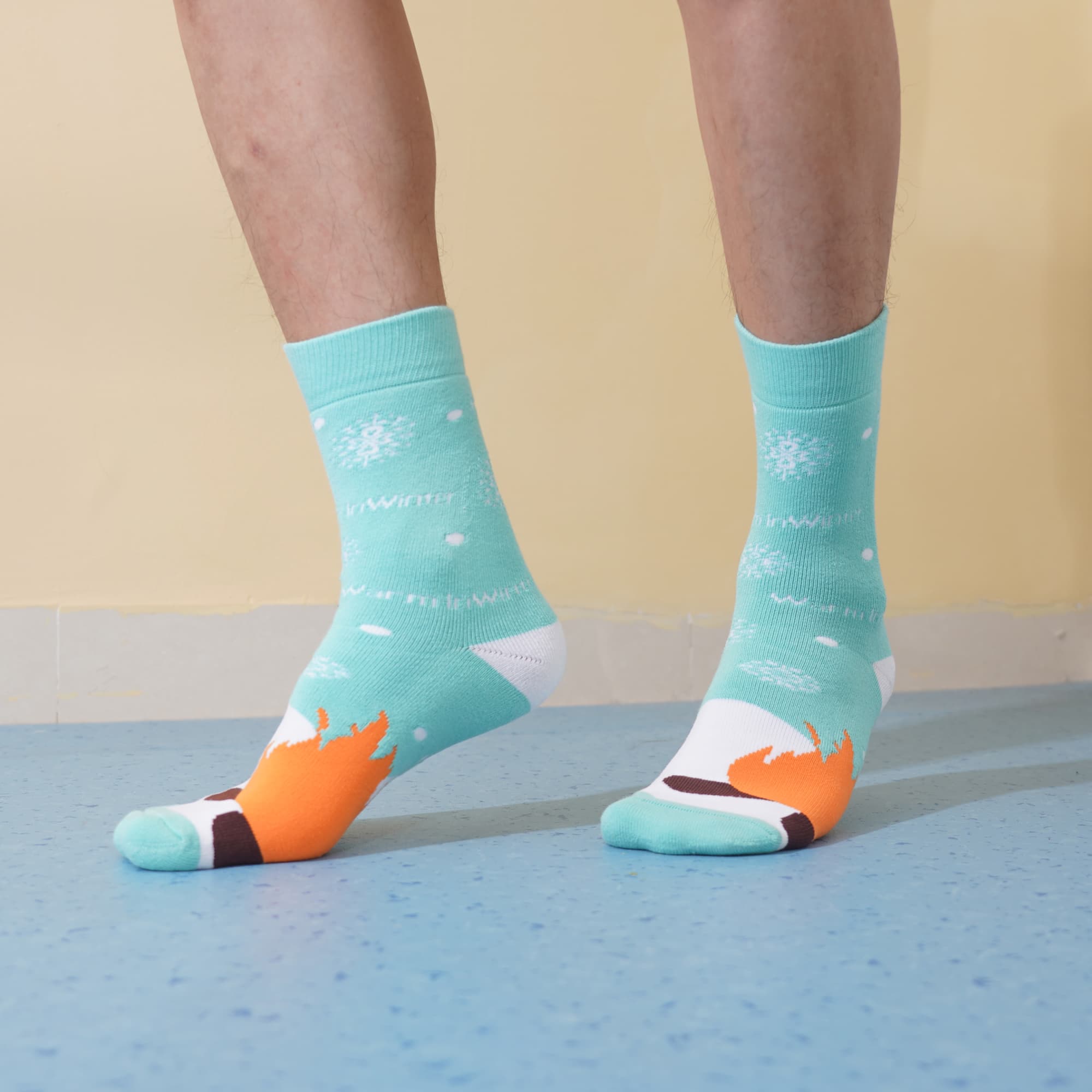 Crew Thermal Custom Pattern Socks - Image 3