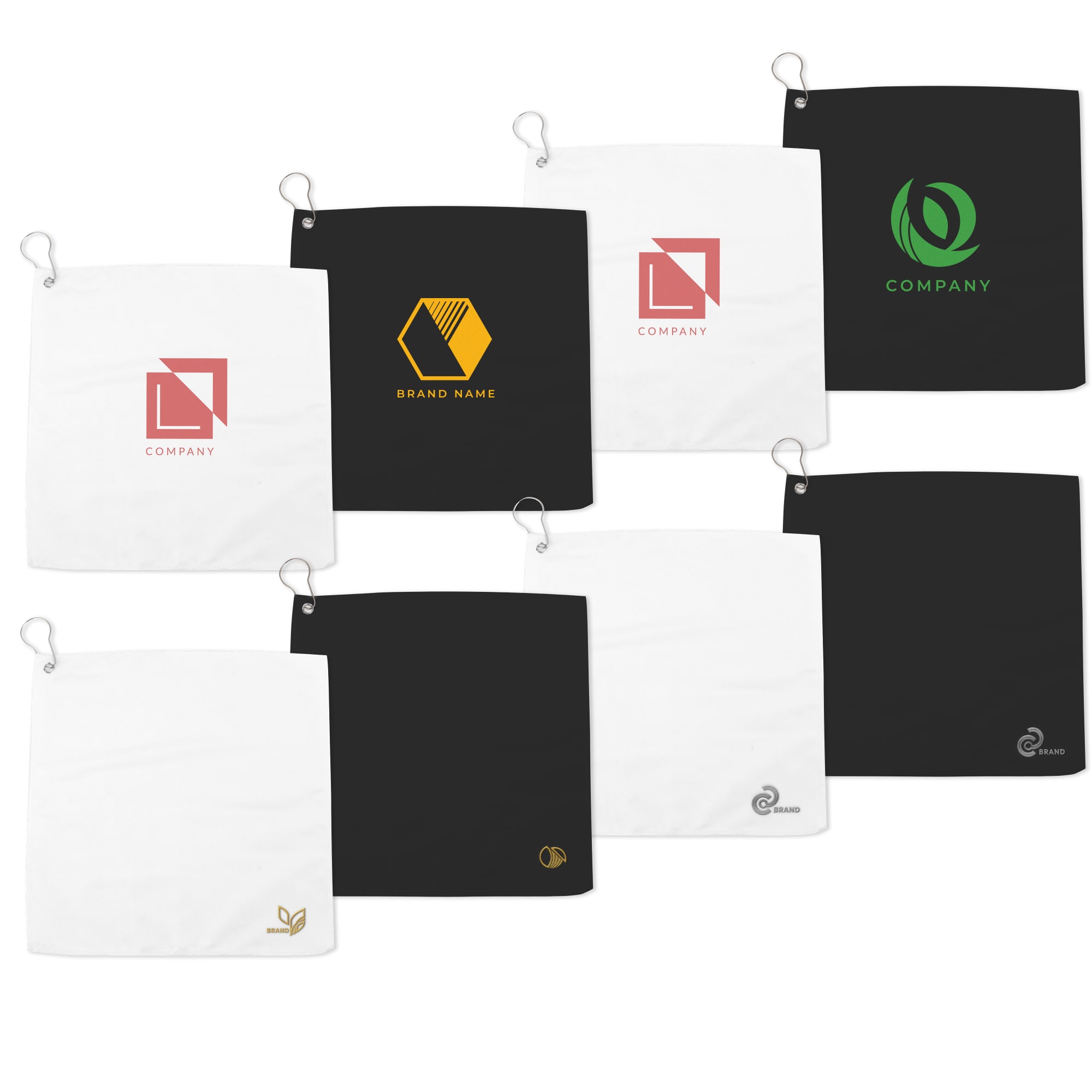 Square Golf Towel - PC5016 Image 