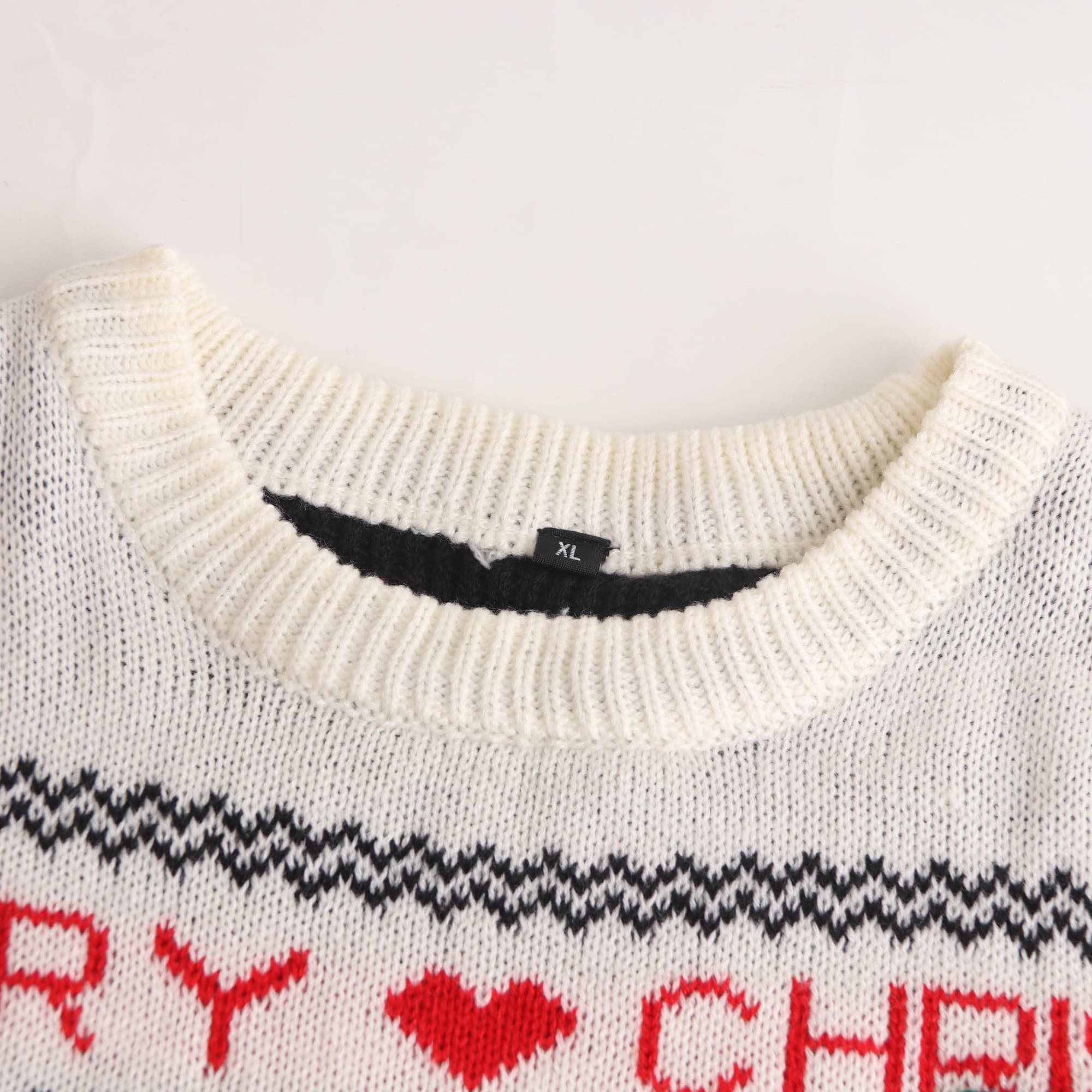 Unisex Acrylic 3 Colours Jacquard Christmas Jumper - PCC521 Image