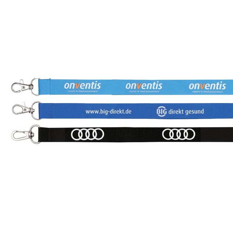 Poly Ribbed Lanyard