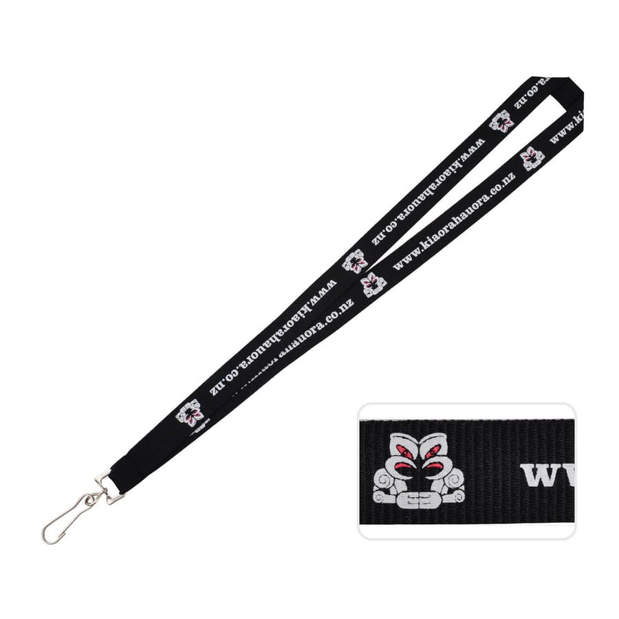 RPET Ribbed Lanyard