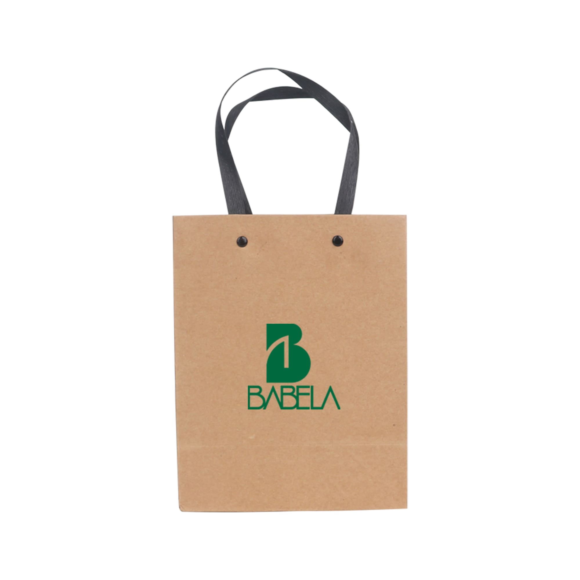Small Vertical Paper Bag with Knitted Handle(170 x 220 x 100mm)